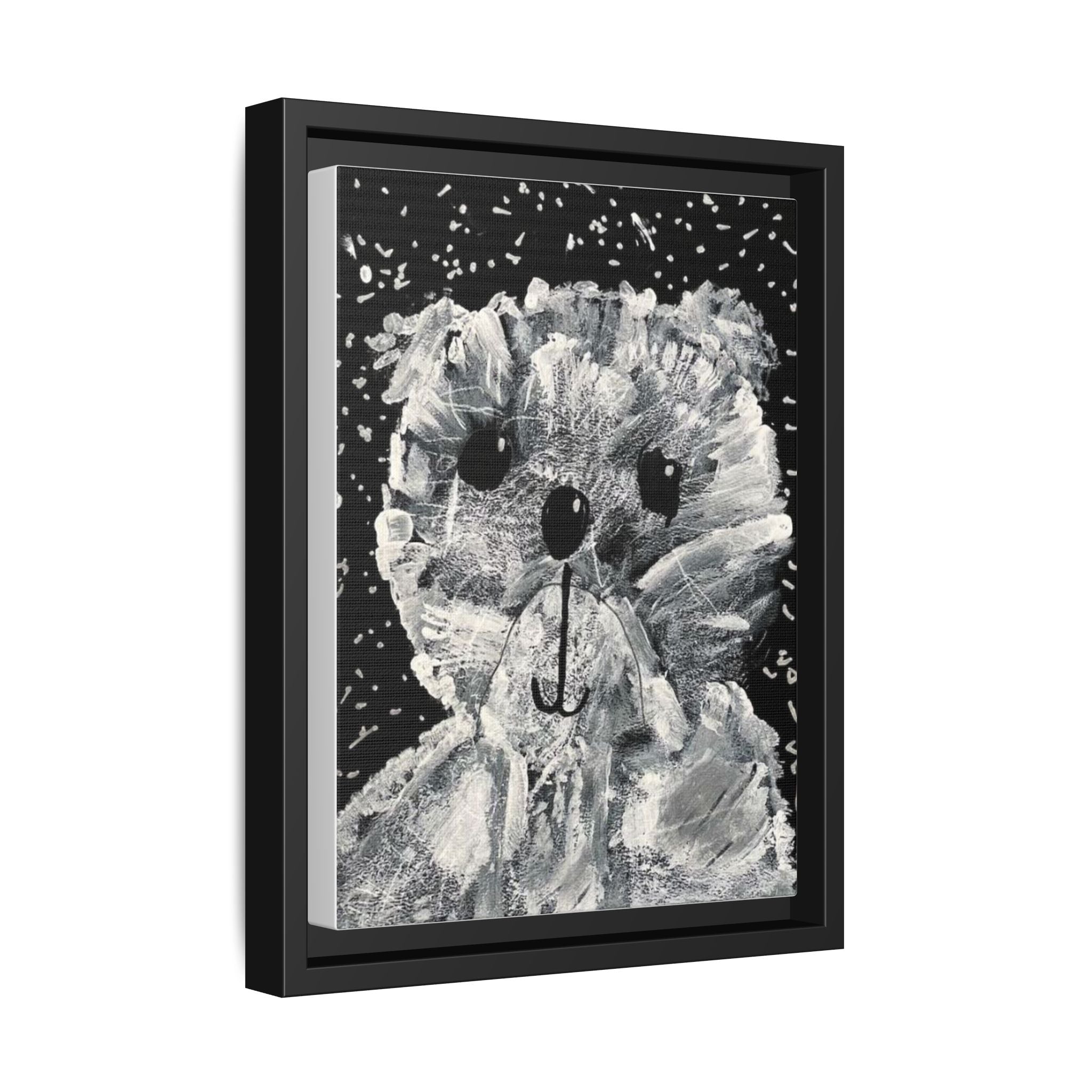 Theodore Roosevelt, Teddy Bear Matte Canvas, Framed Art by Jackson Smith