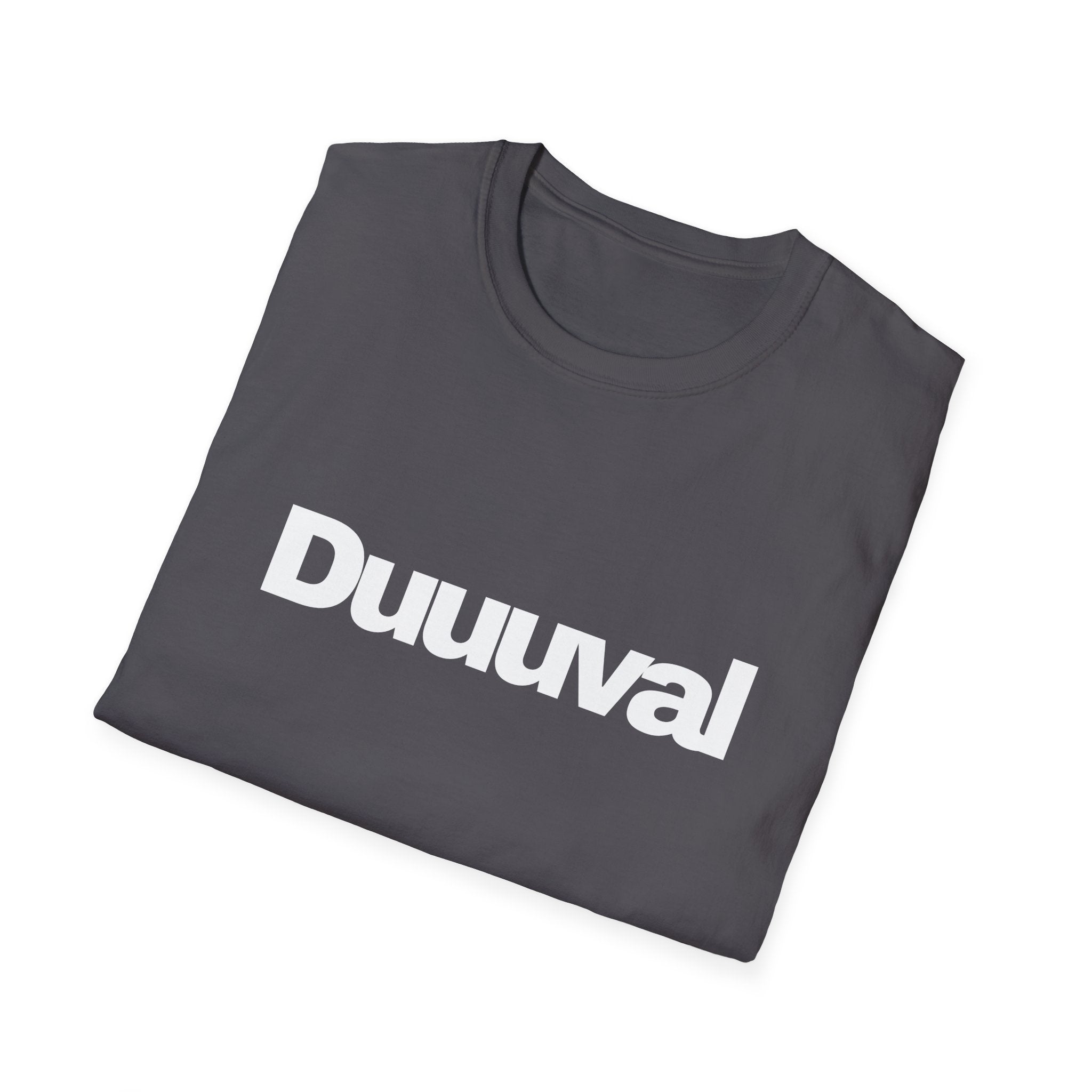 Duuuval Soft Tee with White Lettering Duval Show Your Love of the 904 in the Duuuval T-Shirt