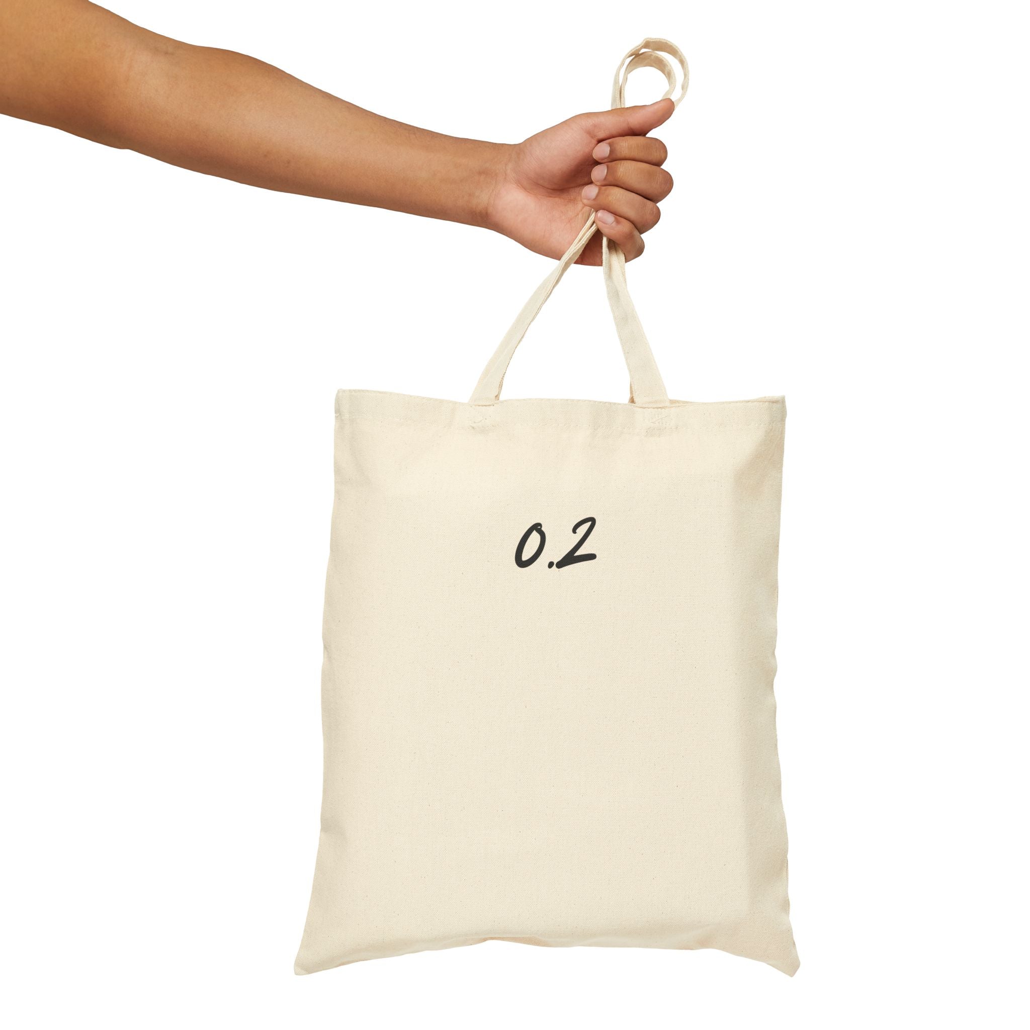 Zero Point Two Eco-Friendly Cotton Canvas Tote Bag - 0.2 Tote Bag