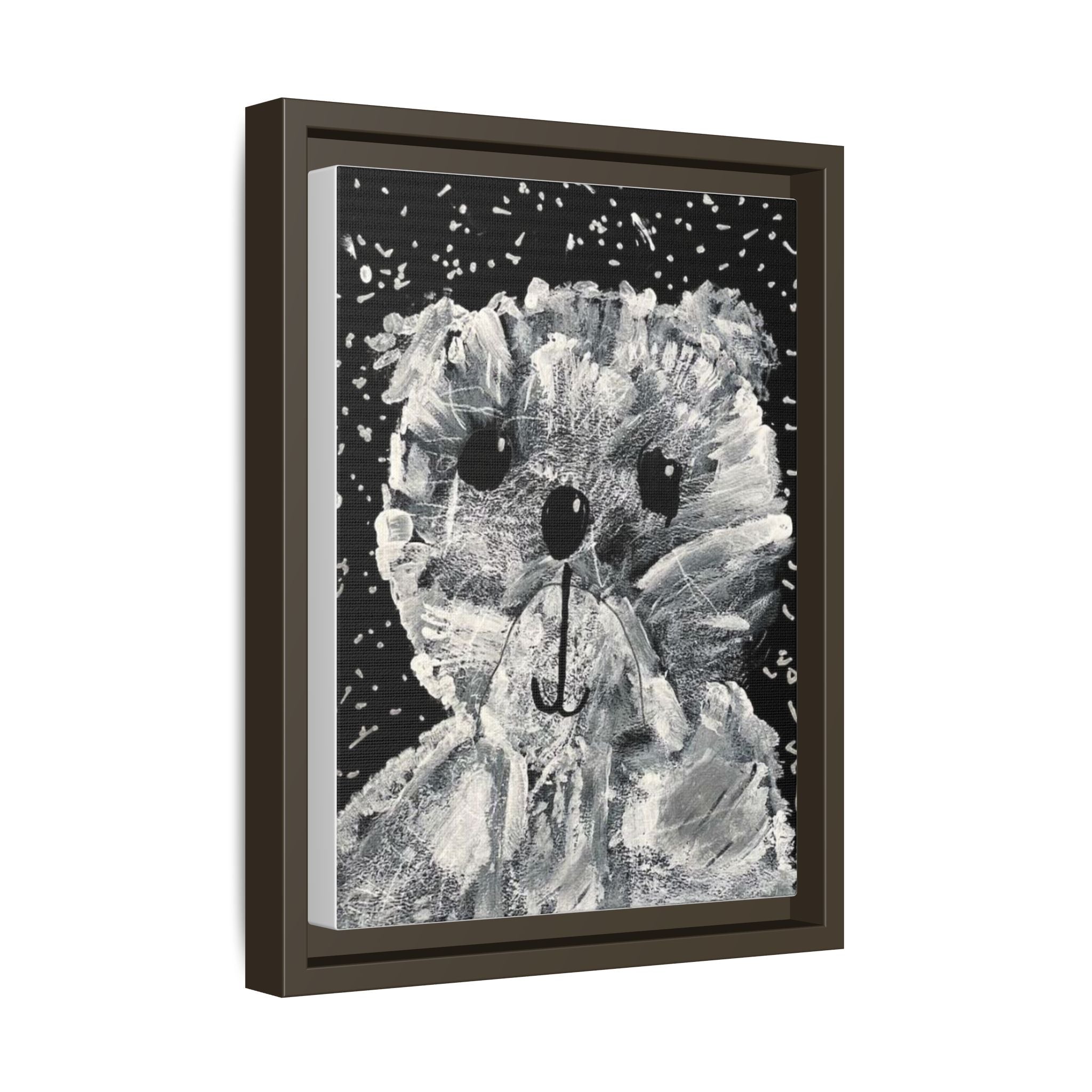 Theodore Roosevelt, Teddy Bear Matte Canvas, Framed Art by Jackson Smith