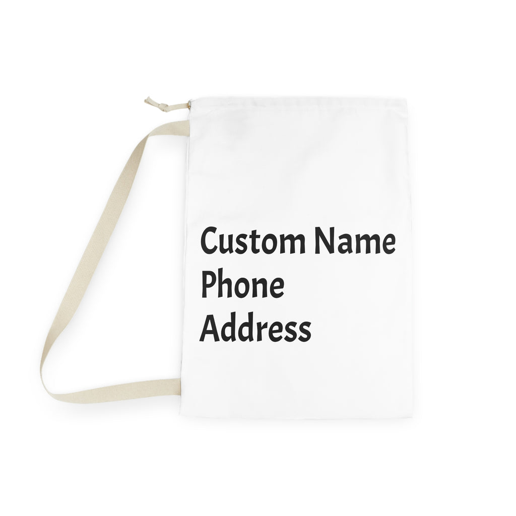 Custom Laundry Bag Custom Name Laundry Bag