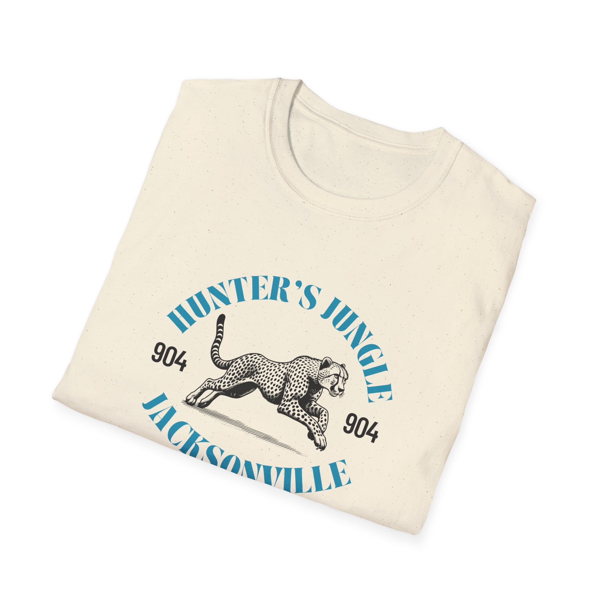 Hunter's Jungle Jacksonville Jags T-Shirt welcoming Travis Hunter NFL Draft Pick