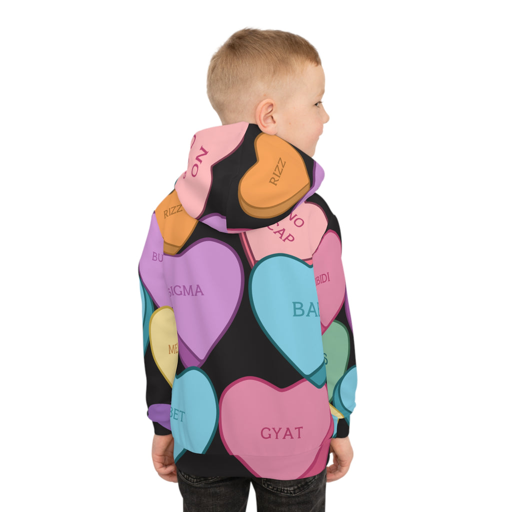 Children's Valentine's Hoodie Valentine's Sweatshirt