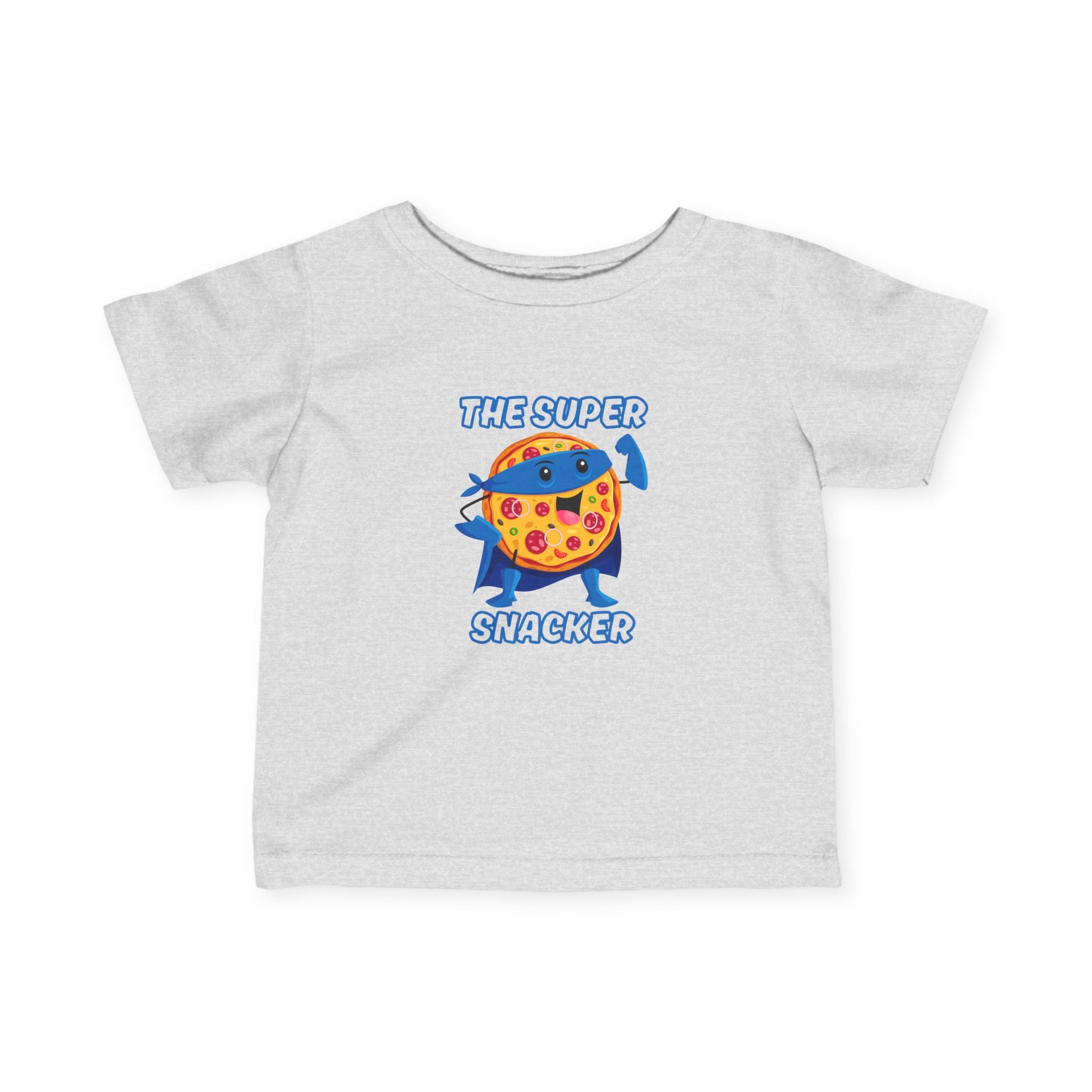 Super Snacker Infant Tee - Cute Kids T-Shirt, Baby Gift, Playtime Apparel, Foodie Theme, Funny Toddler Shirt