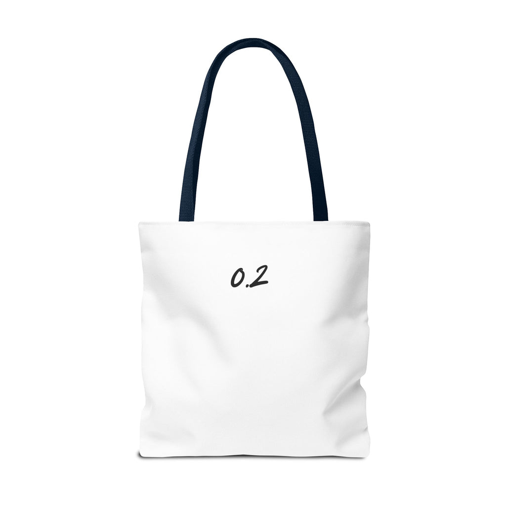 Zero Point Two Large Tote Bag Jewish Identity Tote Bag | Eco-Friendly Bag