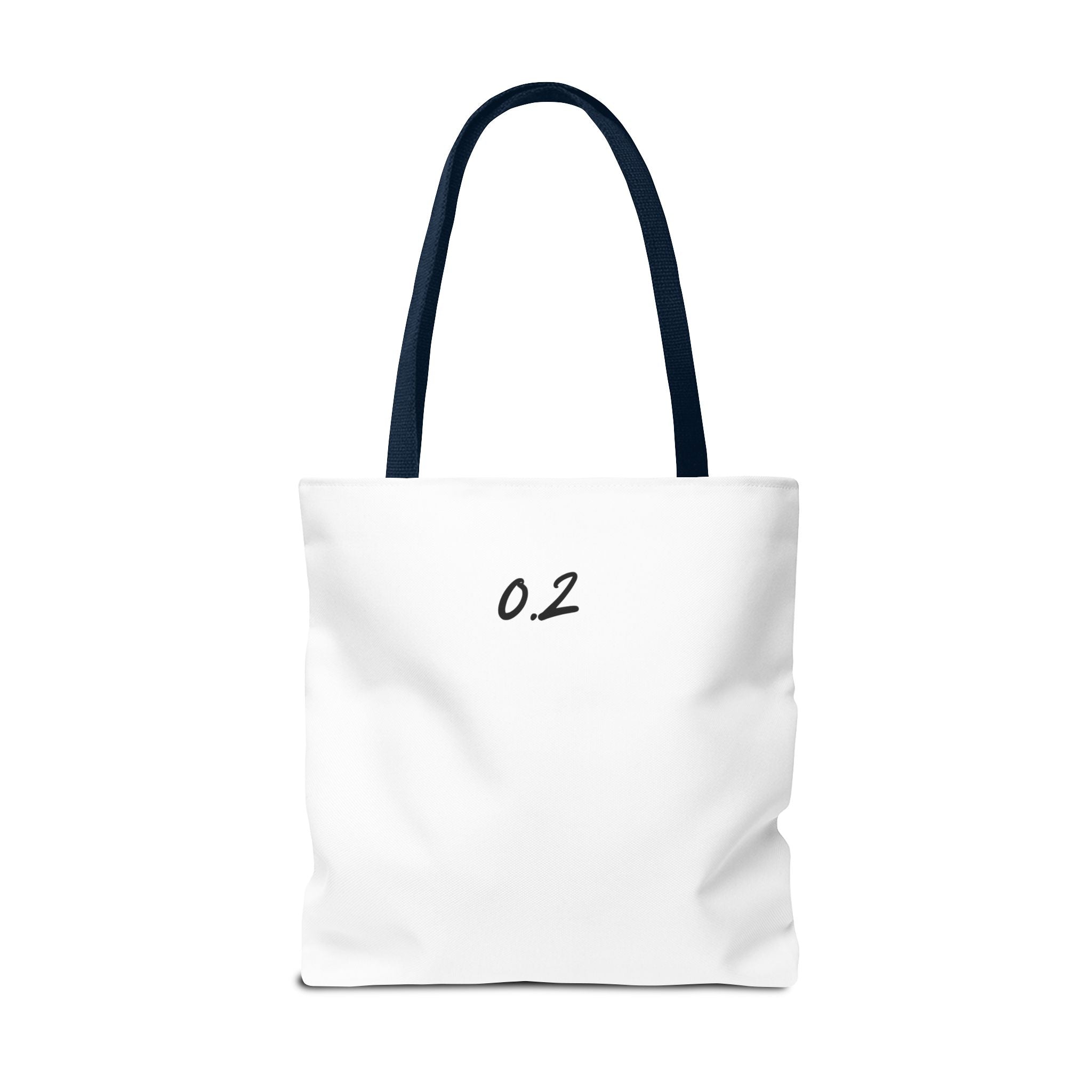 Zero Point Two Large Tote Bag Jewish Identity Tote Bag | Eco-Friendly Bag