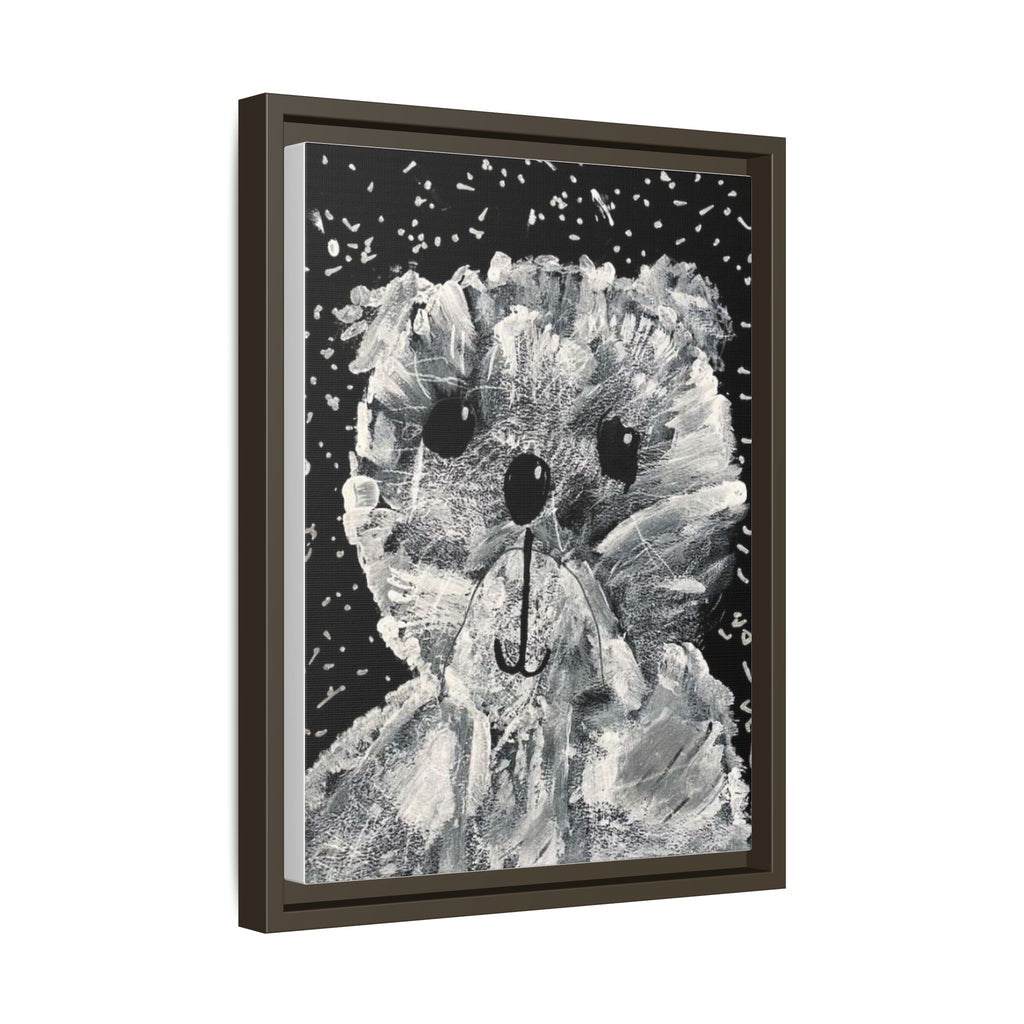 Theodore Roosevelt, Teddy Bear Matte Canvas, Framed Art by Jackson Smith