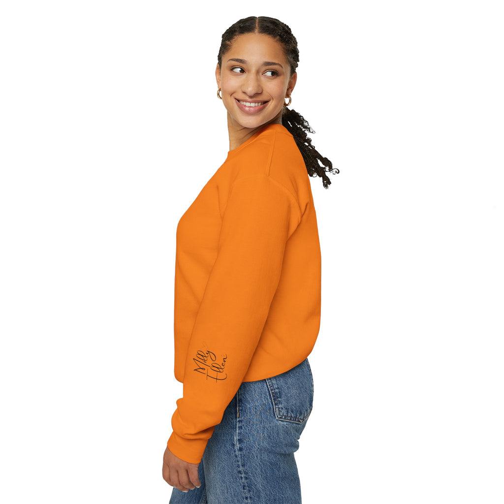 Jewish Mom Crewneck Sweatshirt with Custom Kids Names