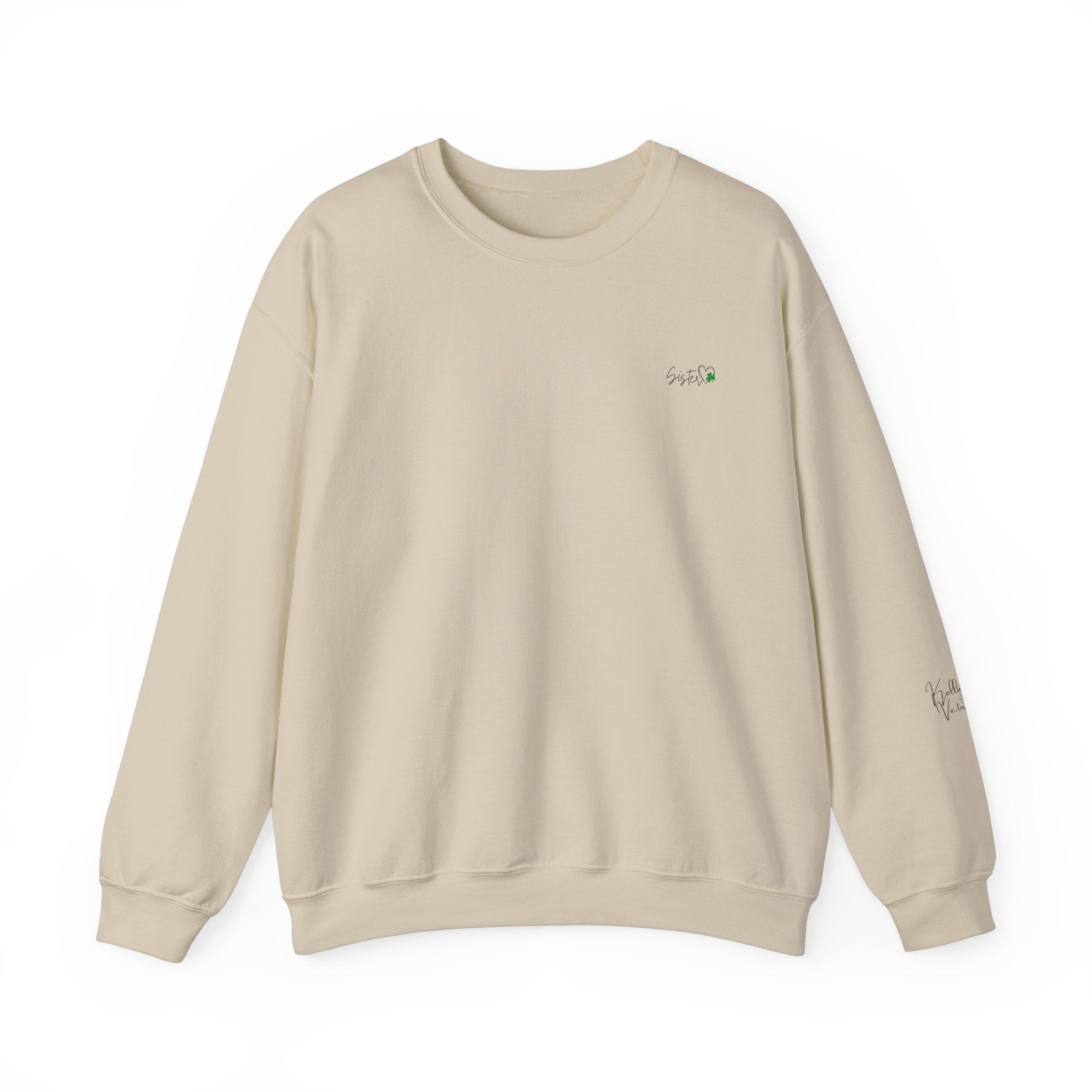 Custom Sister Sweatshirt Custom Name Order Sister Sweatshirt
