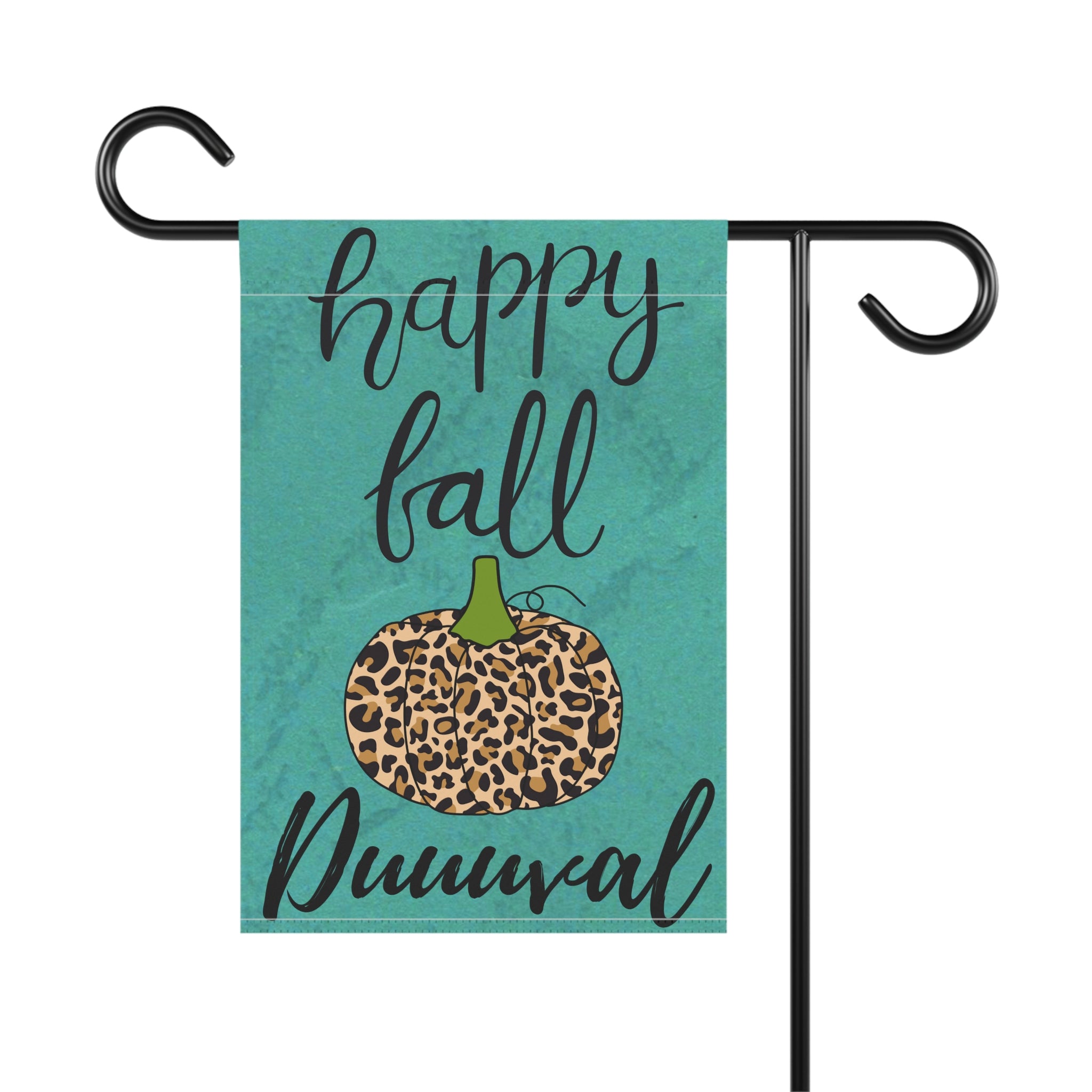 Happy Fall Duuuval Garden Flag 12 x 18 inches Jacksonville Welcome Flag
