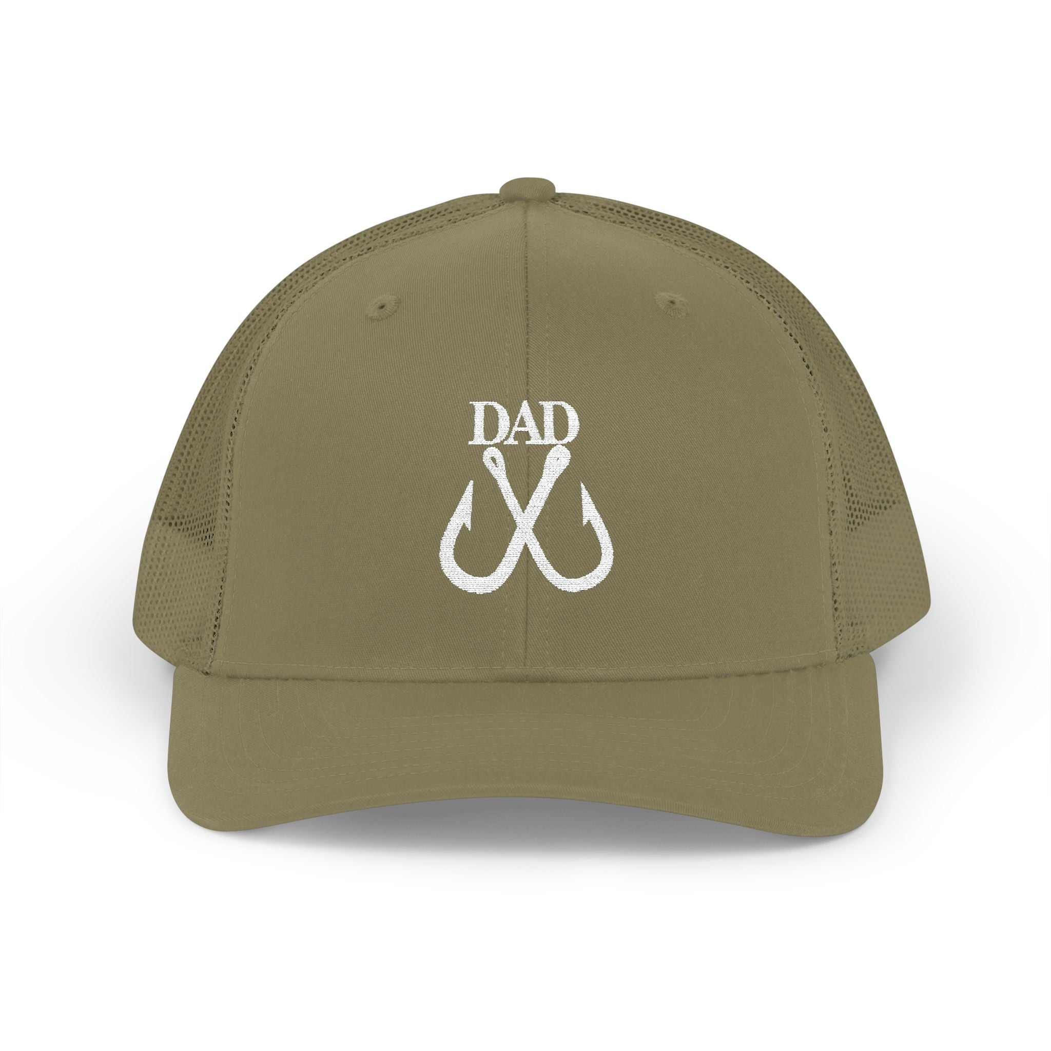 Custom Embroidered Dad Hooks Fishing Hat, Perfect Gift for Fathers Day Fishing Hat for Dad