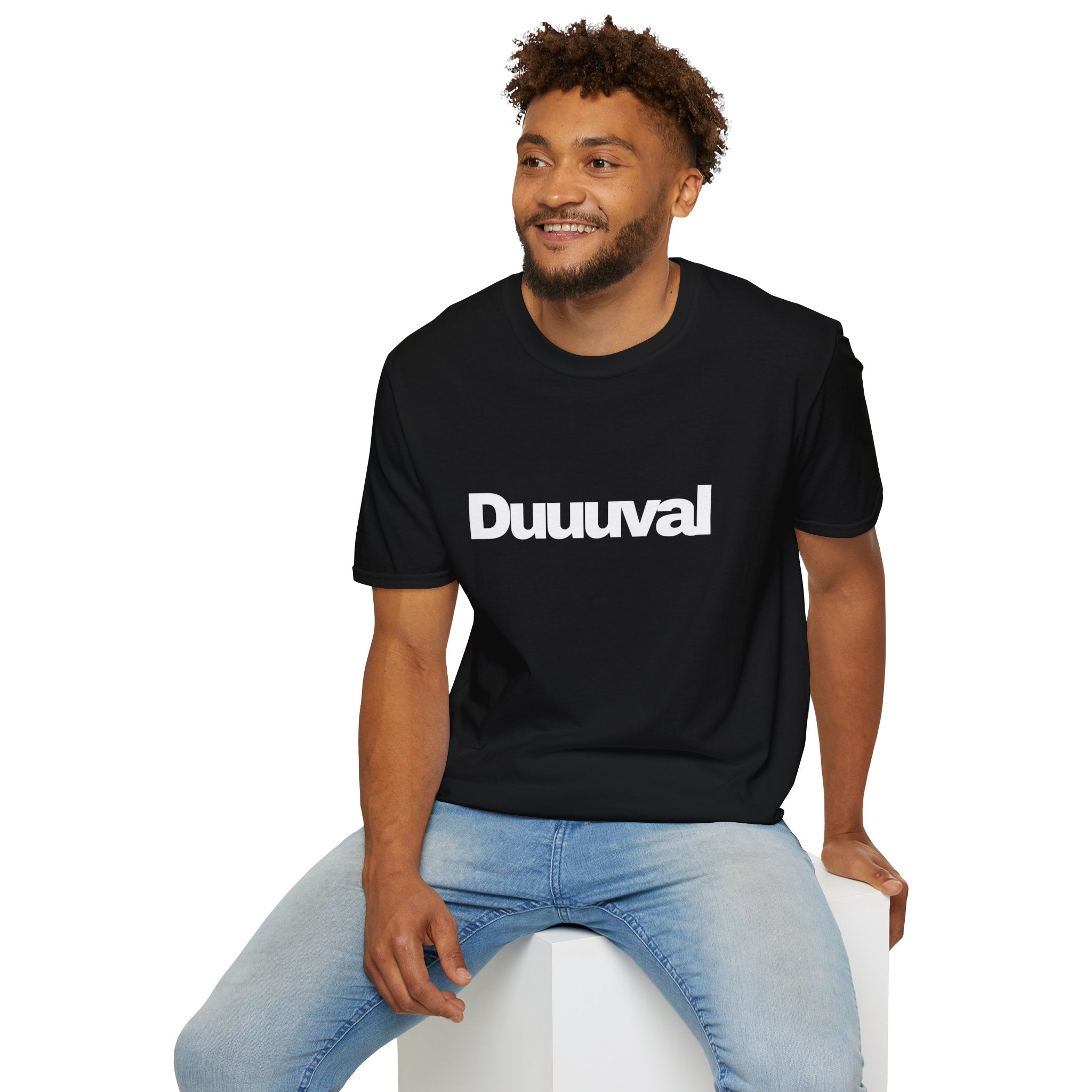 Duuuval Soft Tee with White Lettering Duval Show Your Love of the 904 in the Duuuval T-Shirt