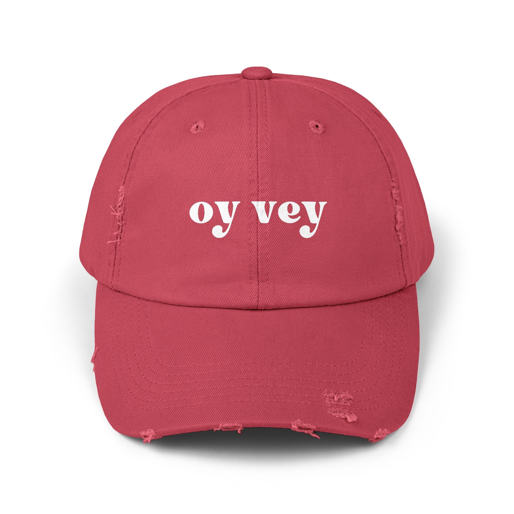 Oy Vey Baseball Cap Oy Vey Hat Jewish Pride Oy Vey Hat