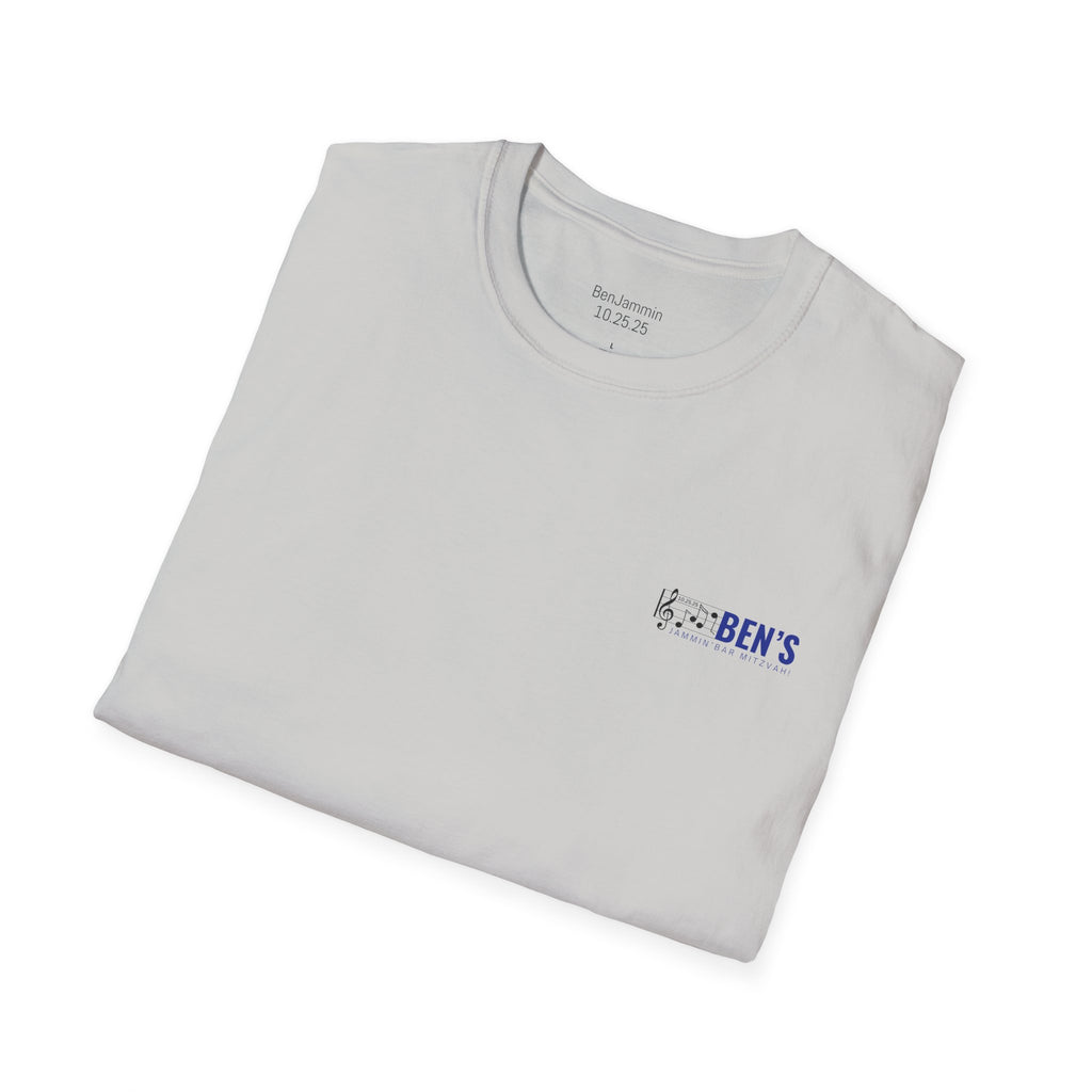 Custom Bar Mitzvah T-Shirt (Ben) Use Your Design or We Can Create One!