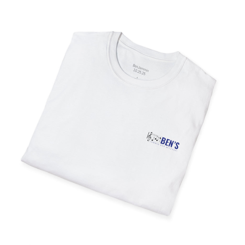 Custom Bar Mitzvah T-Shirt (Ben) Use Your Design or We Can Create One!