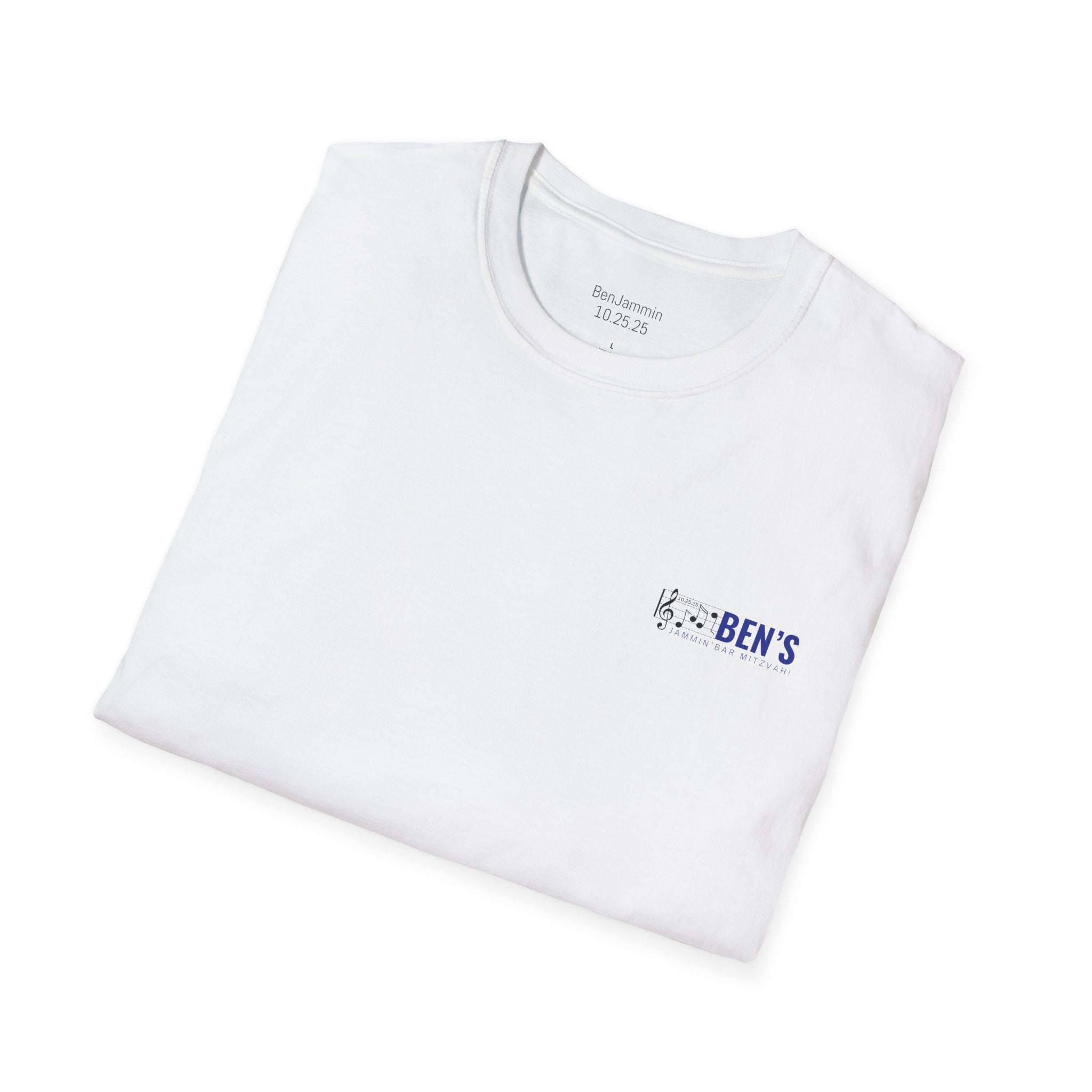 Custom Bar Mitzvah T-Shirt (Ben) Use Your Design or We Can Create One!