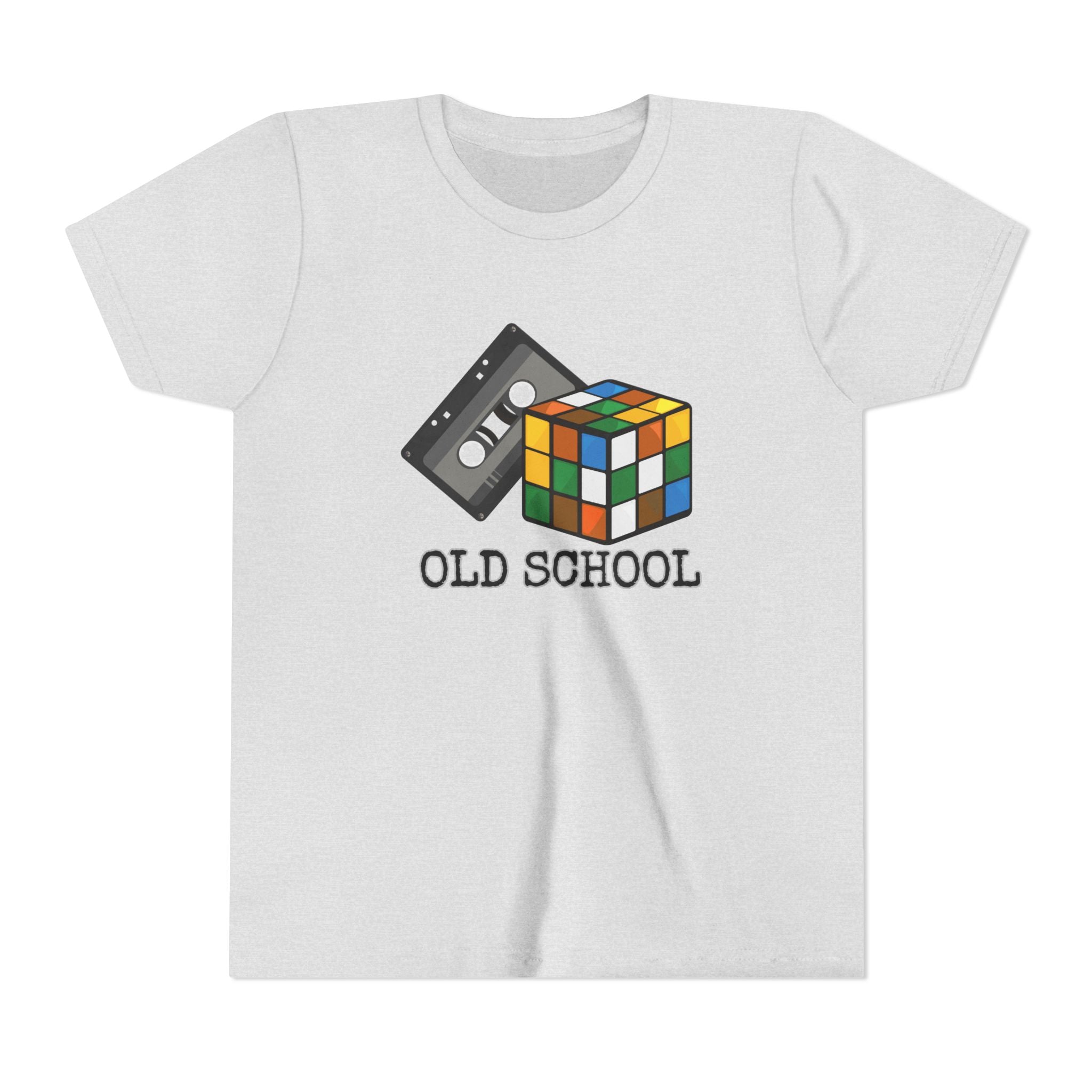 Retro Kids Tee, Old School Youth T-Shirt, Vintage Style Top, Nostalgic Youth Apparel, Fun Gift for Teens, Short Sleeve