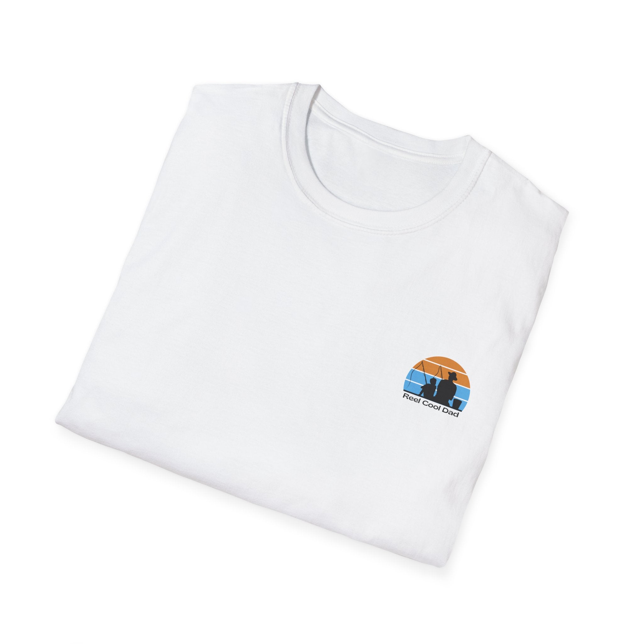 Reel Cool Dad Fishing T-Shirt, Father's Day Gift, Softstyle Tee, Fishing Apparel