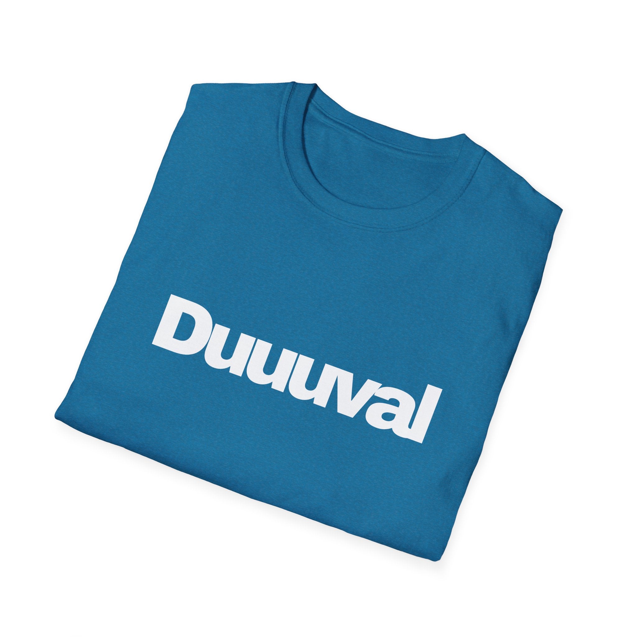 Duuuval Soft Tee with White Lettering Duval Show Your Love of the 904 in the Duuuval T-Shirt