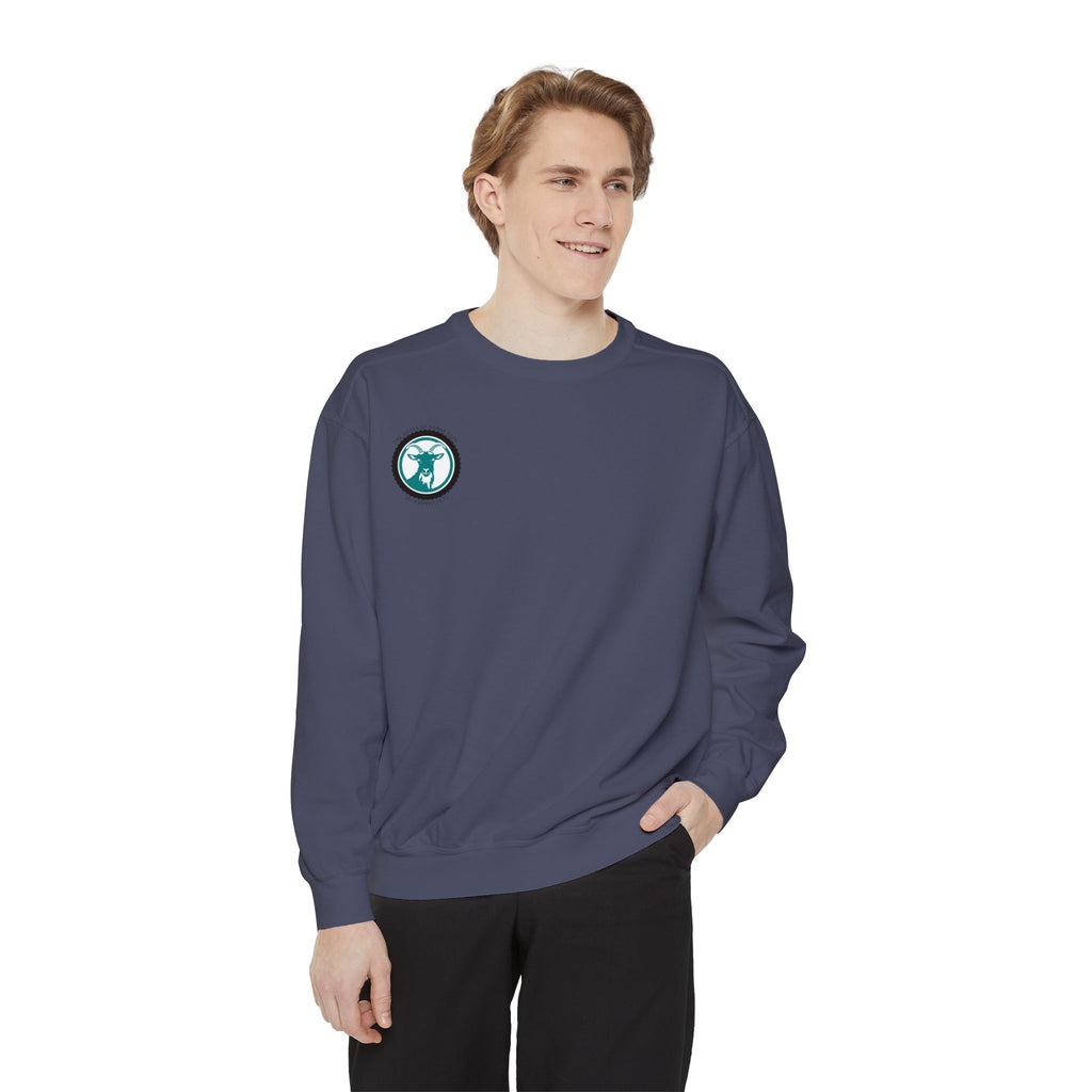 Goats of Hanna Unisex Garment-Dyed Sweatshirt