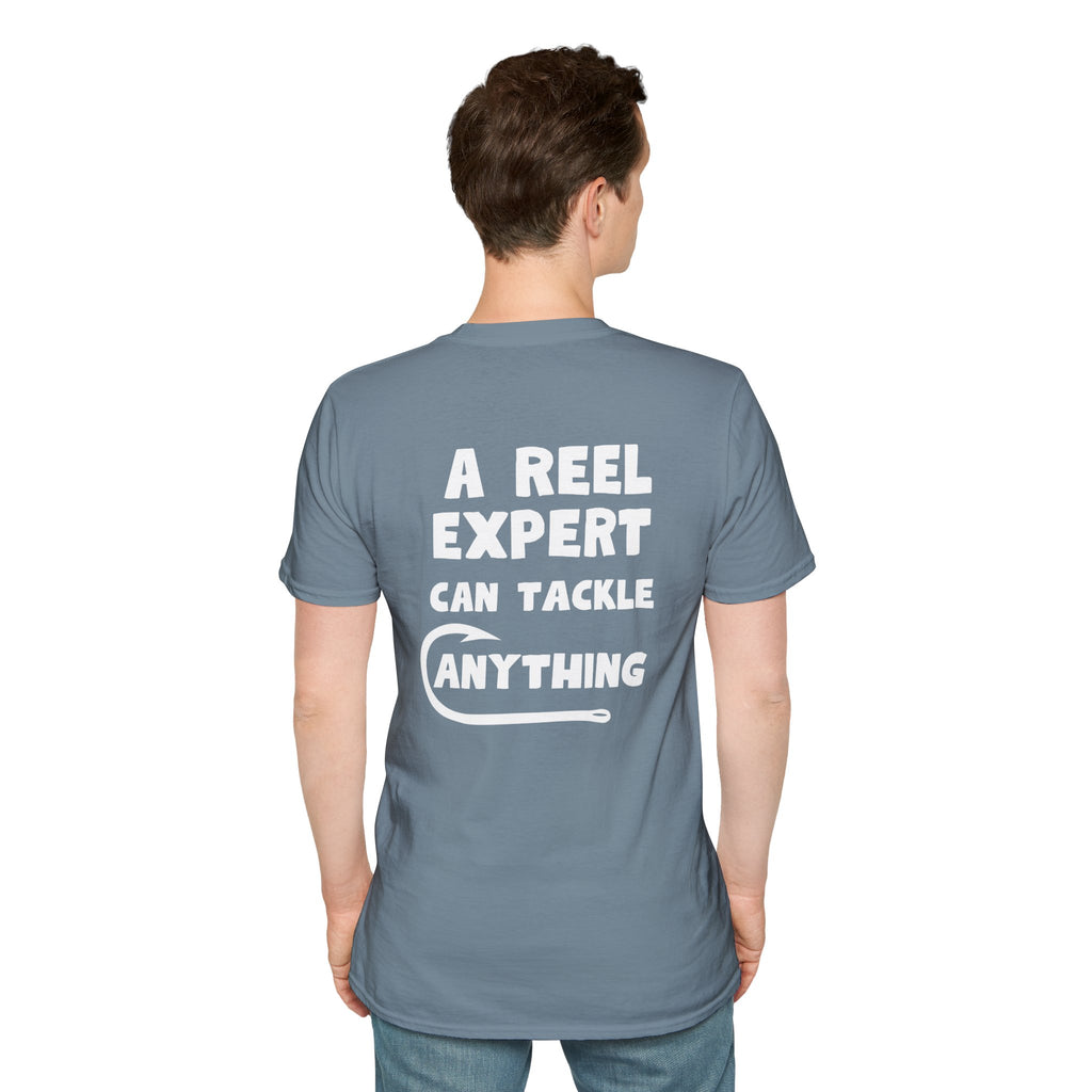 A Reel Expert Fishing Tee Unisex Softstyle T-Shirt
