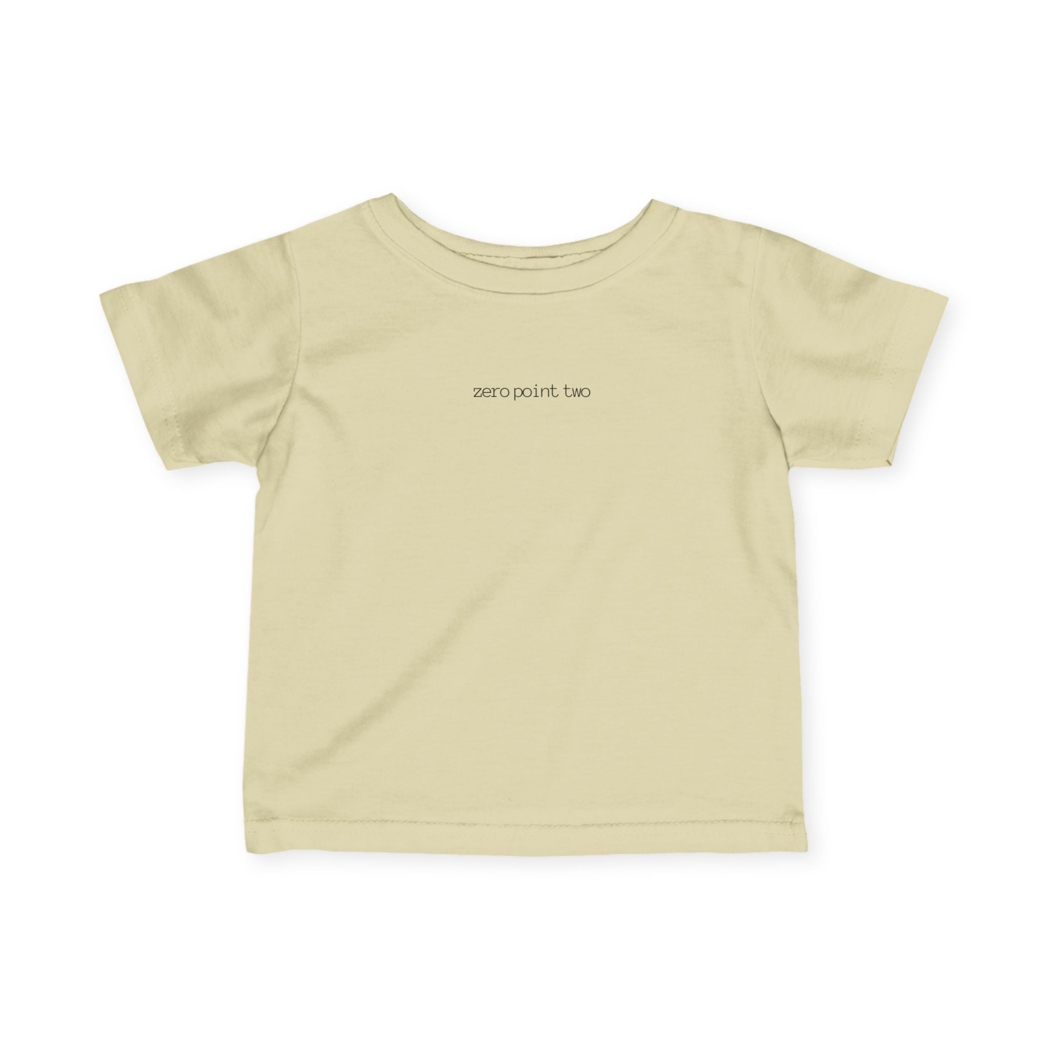 Zero Point Two Infant T-shirt O.2  Jewish Baby T-Shirt Soft Cotton Tee