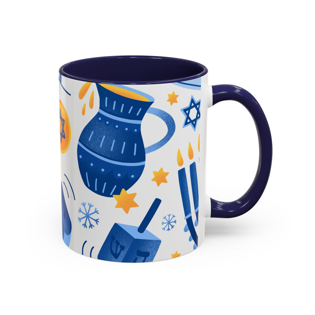 Bubbe's Hanukkah Accent Mug 11 or 15 oz