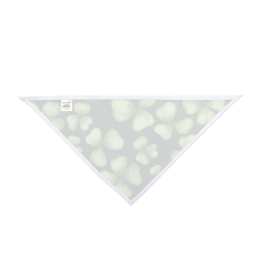 Irish Pet Bandana Shamrock Dog Bandana St. Patrick's Dog Bandana