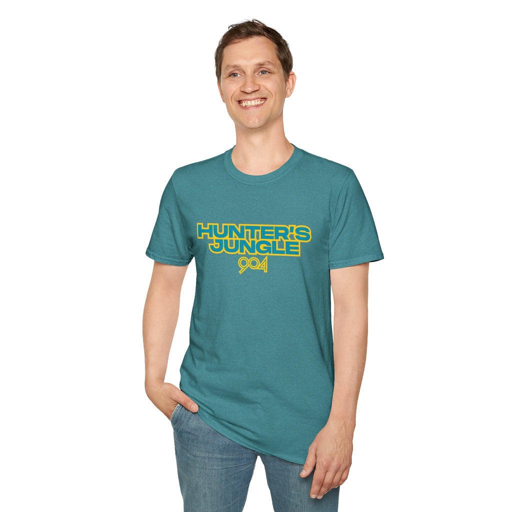 Hunter's Jungle Softstyle T-Shirt - Travis Hunter is a JAG Let's Go Duuuval