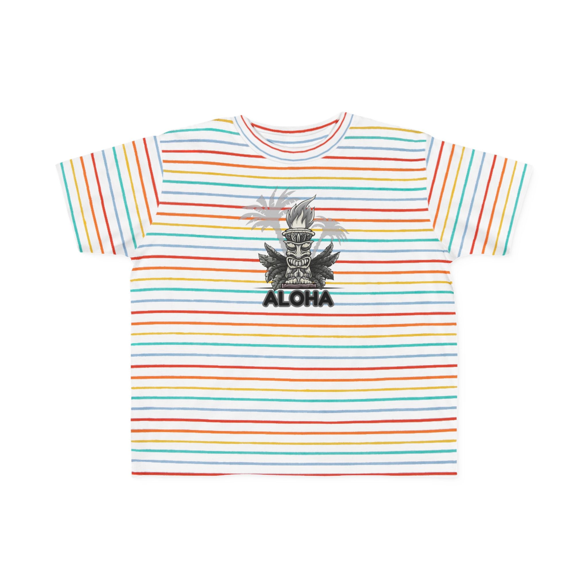 ALOHA Toddler ALOHA T-Shirt | Cute Hawaiian Tee, Summer Vacation Shirt, Great for Luau Celebrations