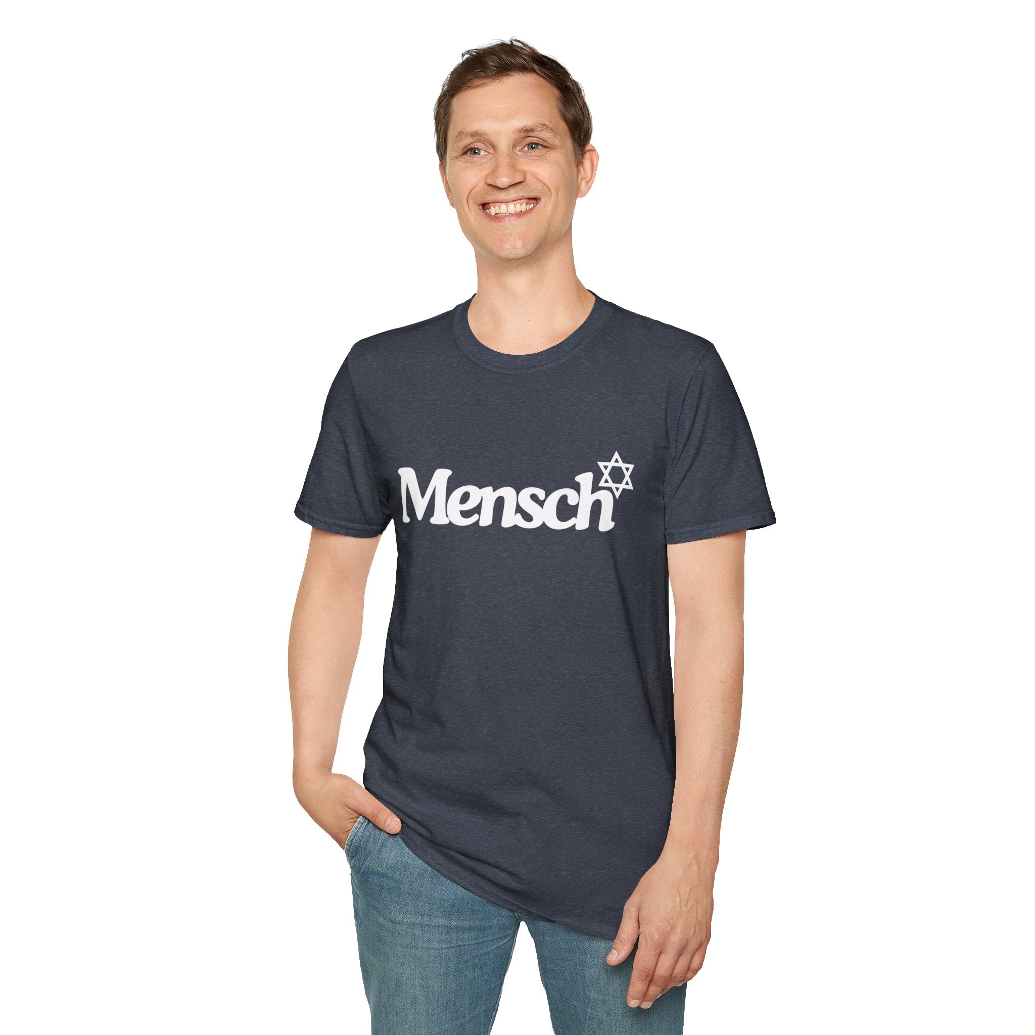 Mensch T Shirt Softstyle Mensch T-Shirt Gift for Mensch