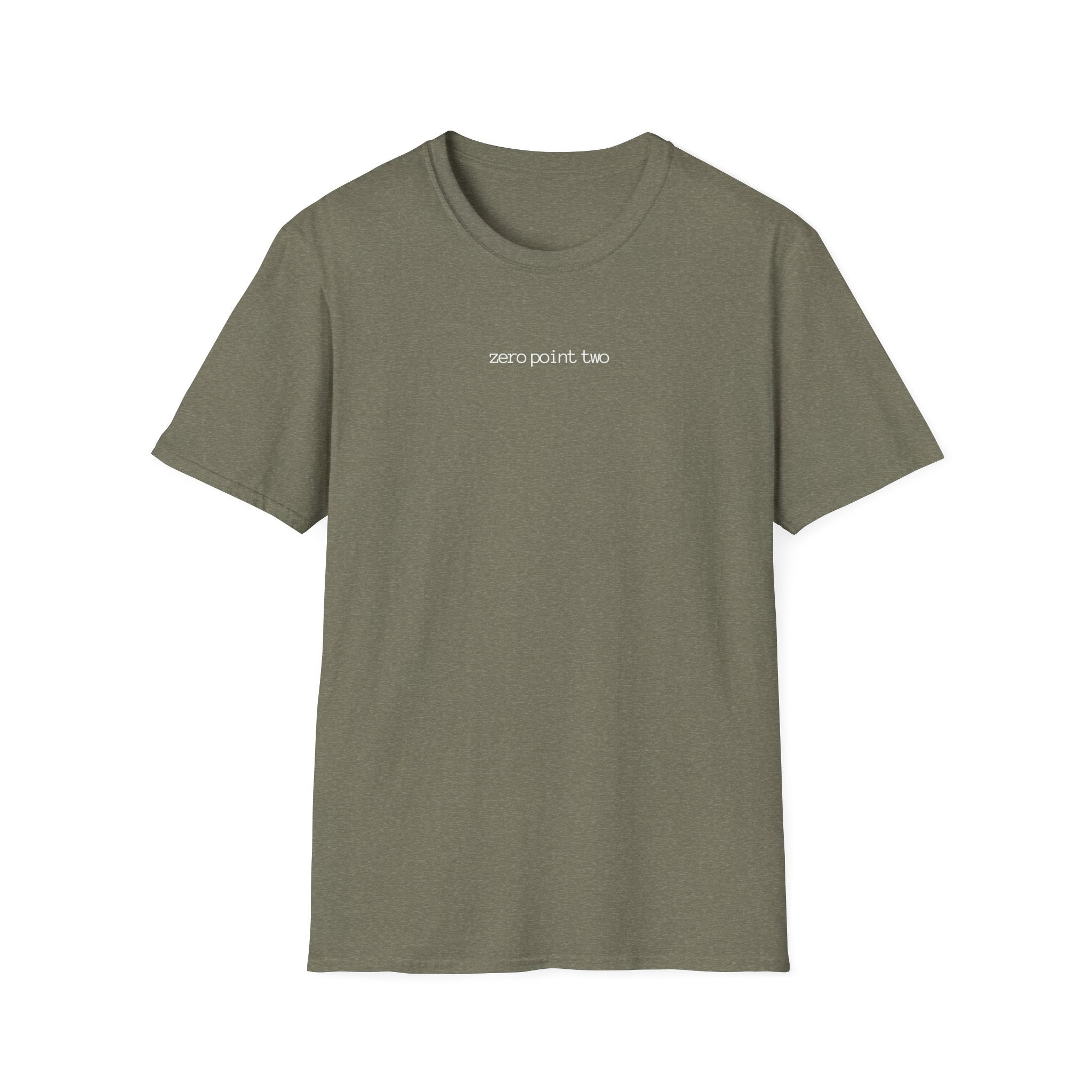 Zero Point Two T Shirt Soft Style 0.2 Jewish Identity Tee Shirt Adult Unisex Style