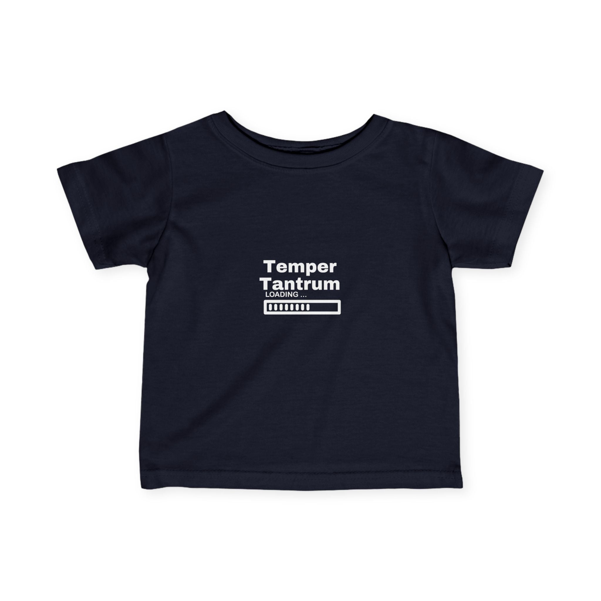 Temper Tantrum Loading Funny Infant Temper Tantrum Tee, Baby Shirt, Toddler Humor T-Shirt, Gift for New Parents, Cute Baby Outfit