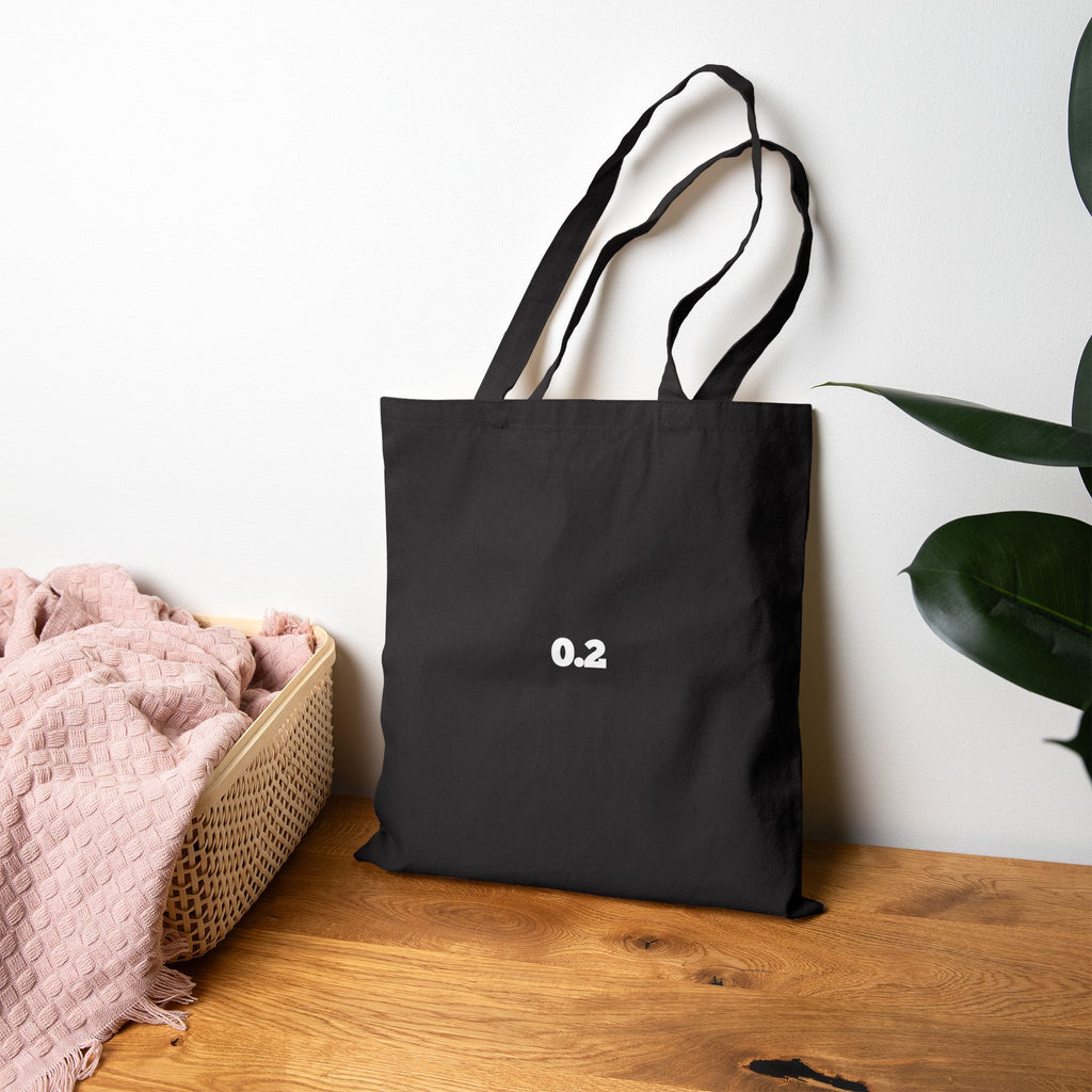 0.2 Cotton Tote Bag Zero Point Two Bag Washable Cotton Tote Bag 0.2 Jewish Pride