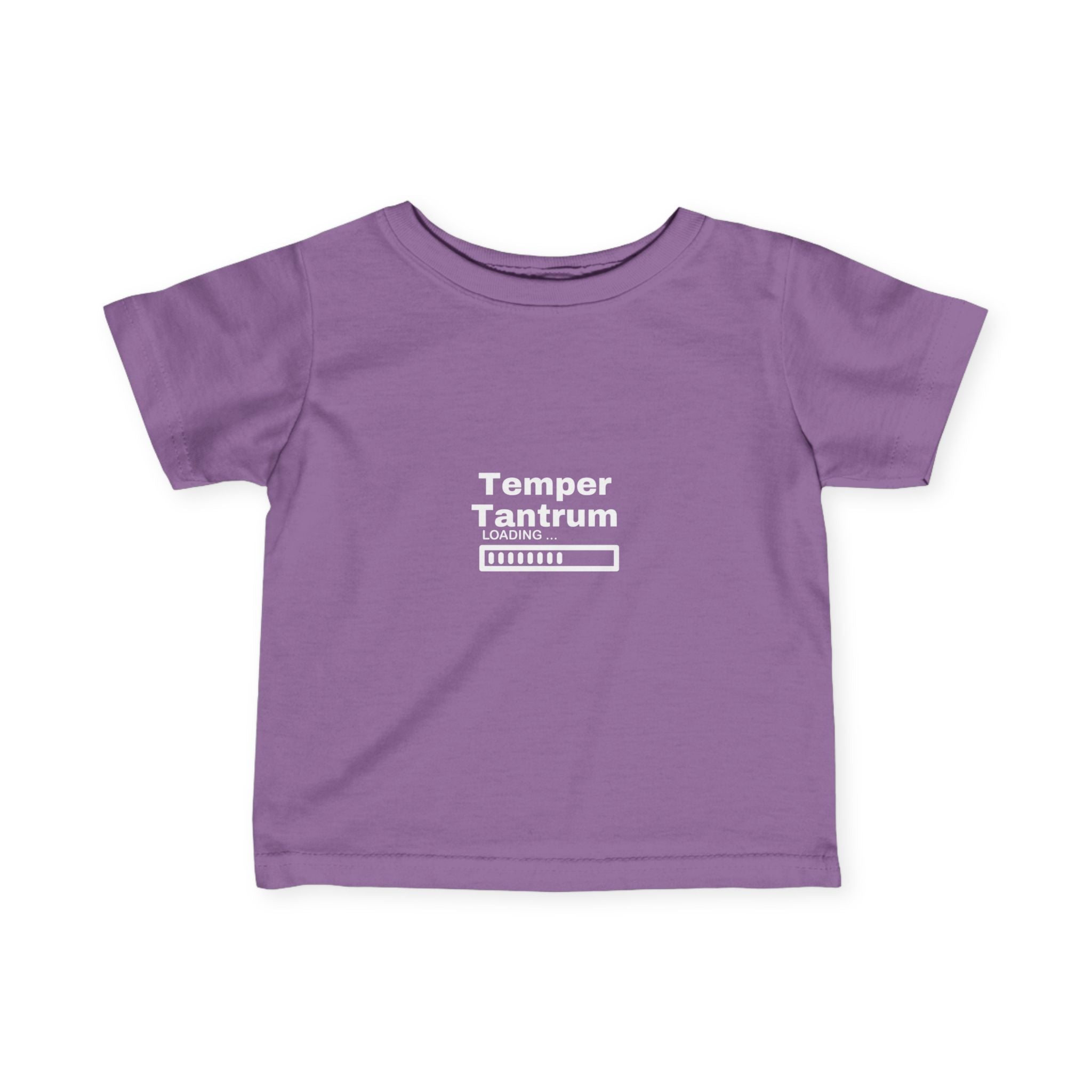 Temper Tantrum Loading Funny Infant Temper Tantrum Tee, Baby Shirt, Toddler Humor T-Shirt, Gift for New Parents, Cute Baby Outfit