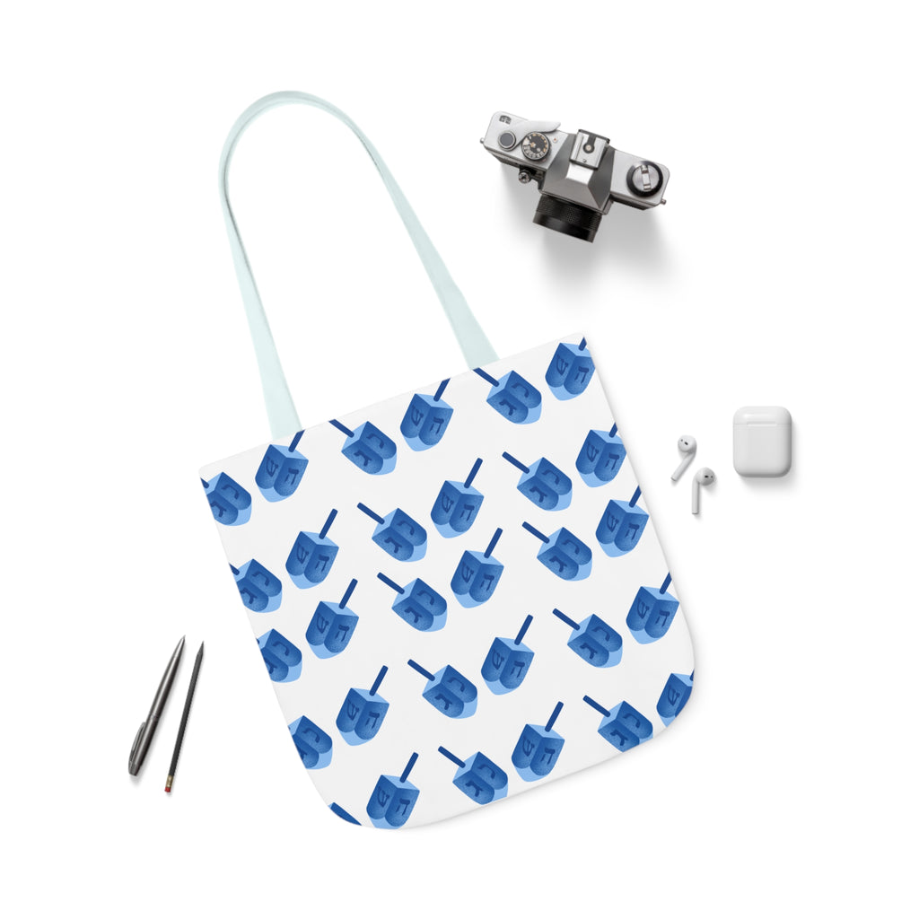 Hanukkah Canvas Tote Bag Dreidel Canvas Tote Bag Hanukkah Gift Bag