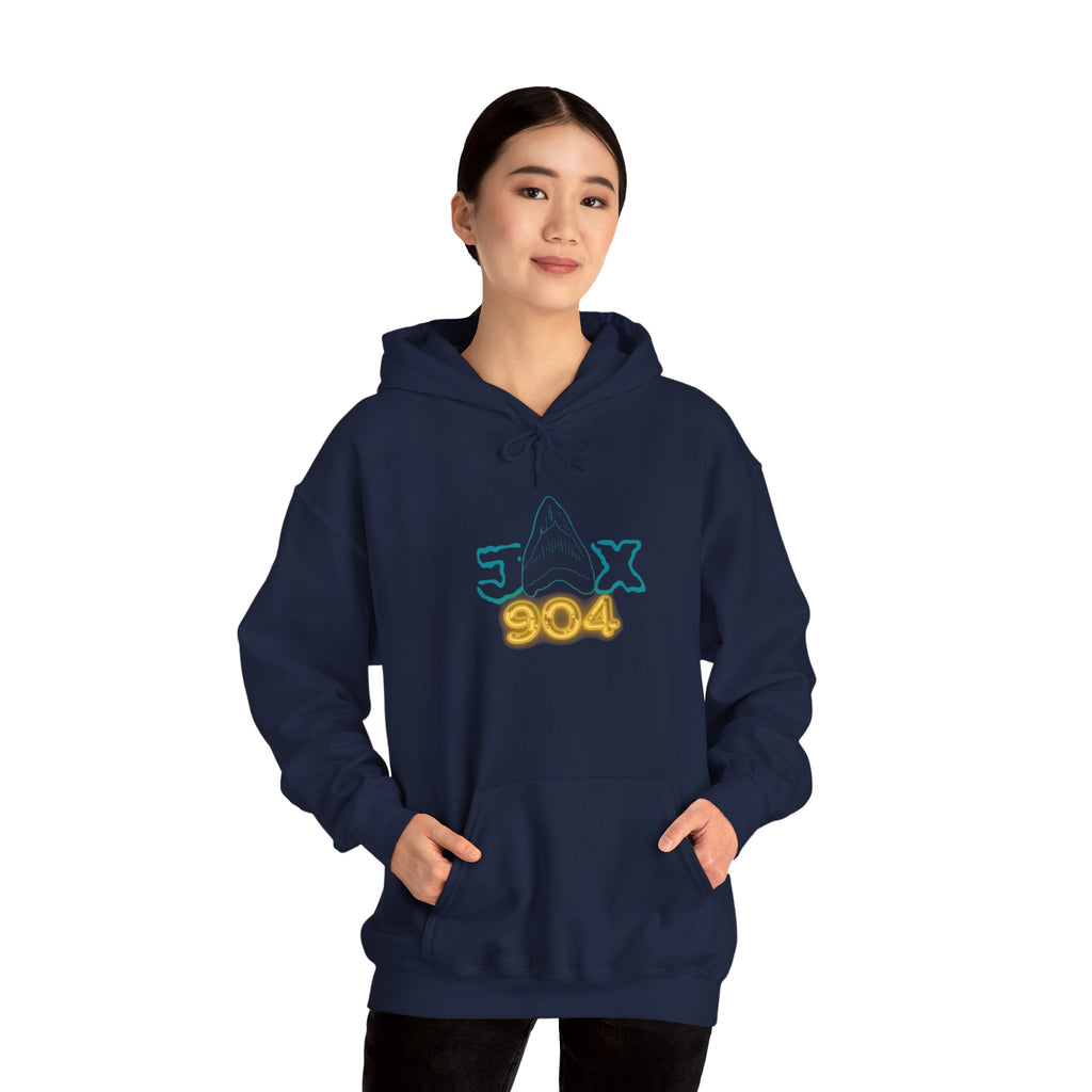 Shark Tooth Hunter 904 Unisex Heavy Blend™ Hooded Sweatshirt