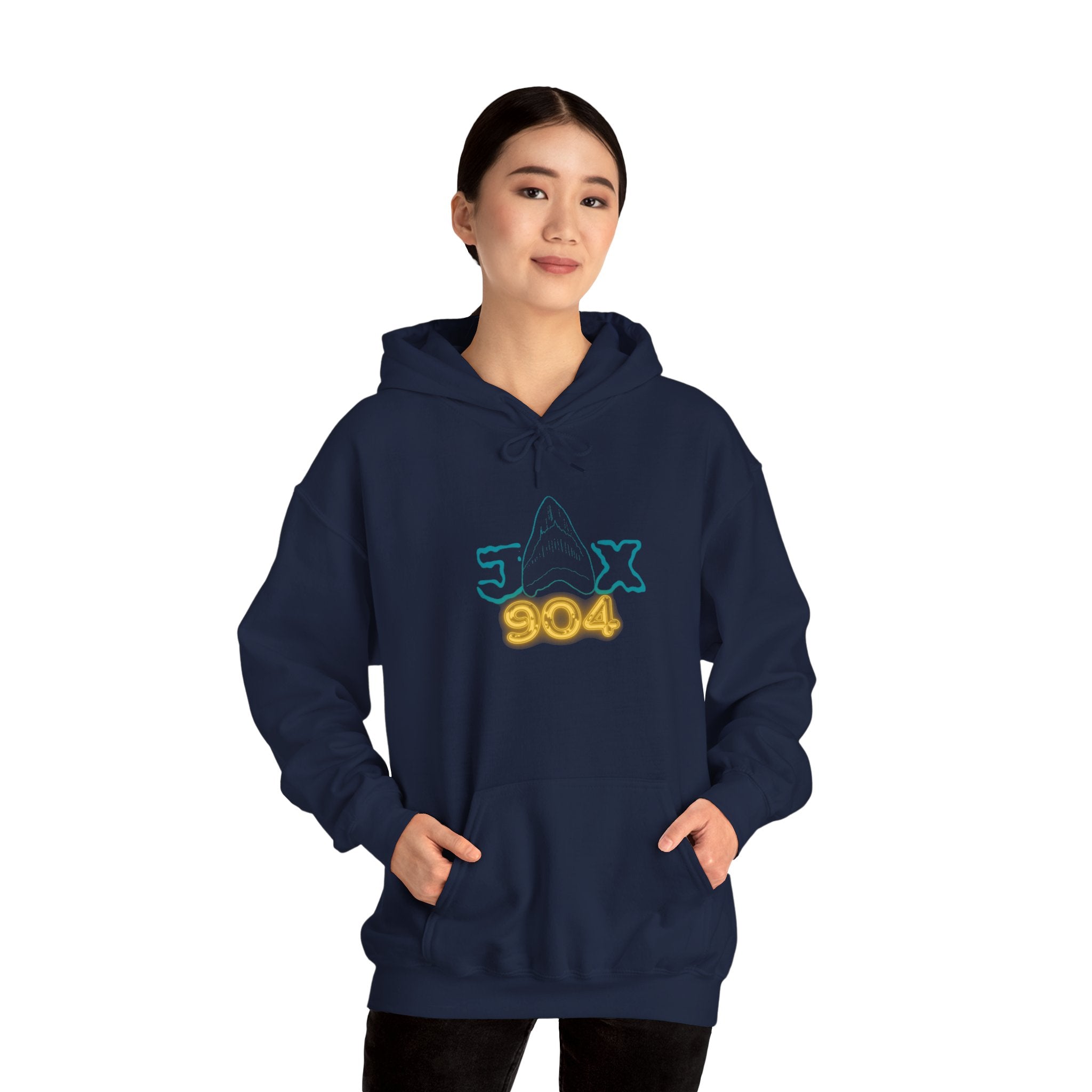 Shark Tooth Hunter 904 Unisex Heavy Blend™ Hooded Sweatshirt