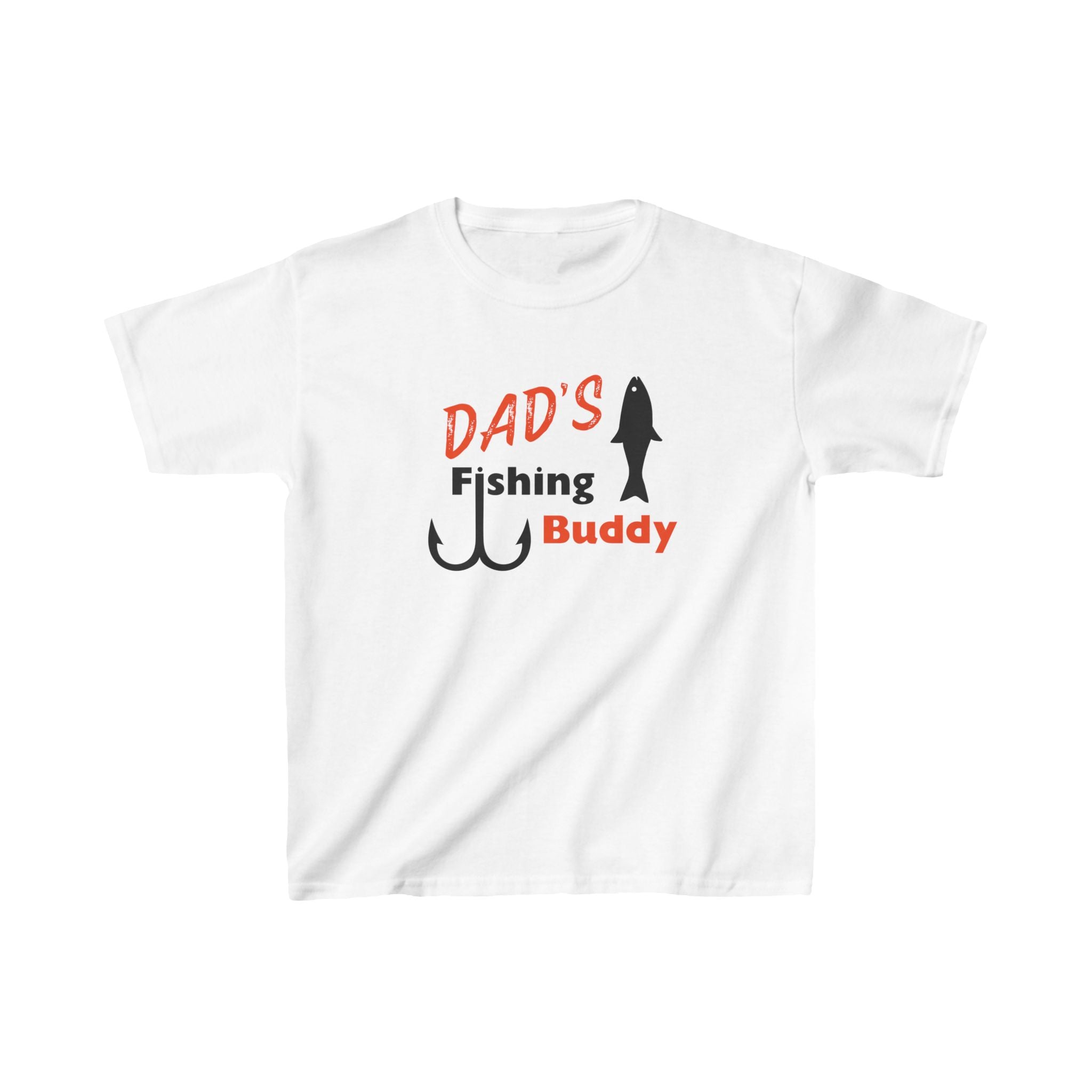 Dads Fishing Buddy Kids Heavy Cotton™ Tee