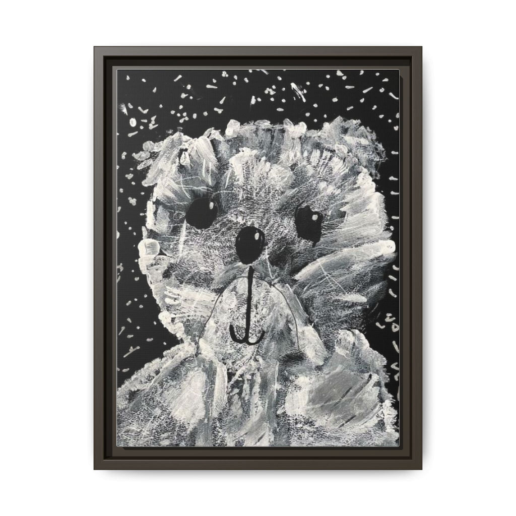 Theodore Roosevelt, Teddy Bear Matte Canvas, Framed Art by Jackson Smith