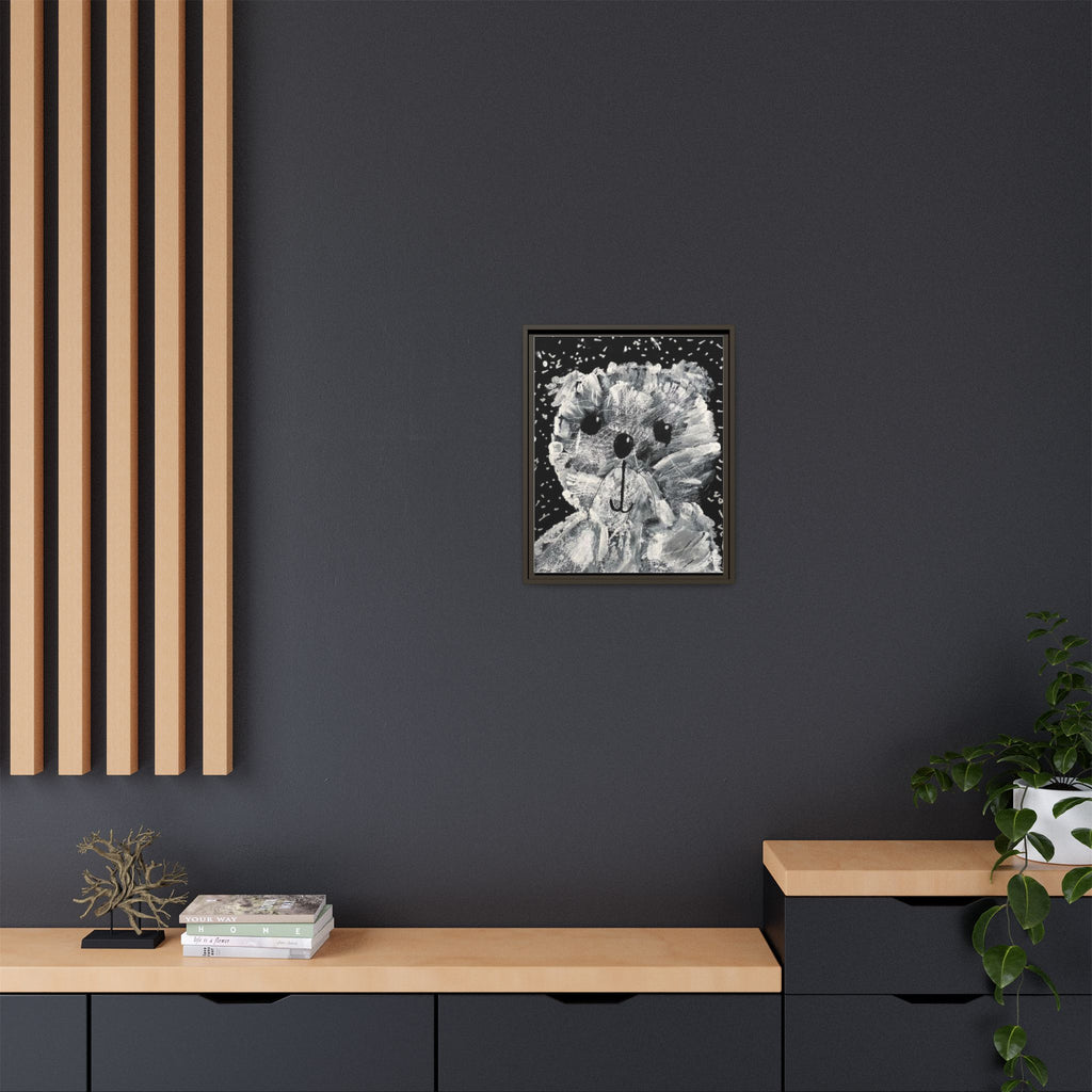 Theodore Roosevelt, Teddy Bear Matte Canvas, Framed Art by Jackson Smith