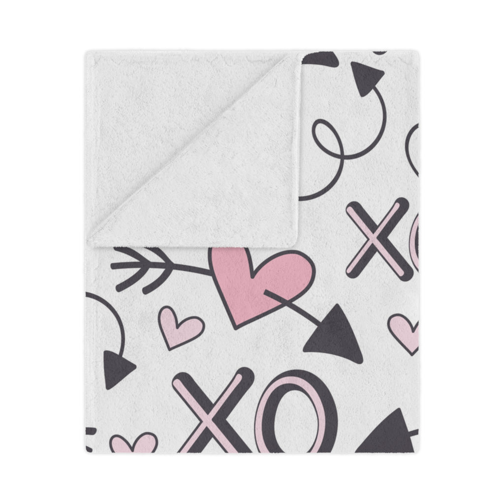 Valentine's Cozy Blanket Soft Valentines Blanket Gift for Valentine's Day