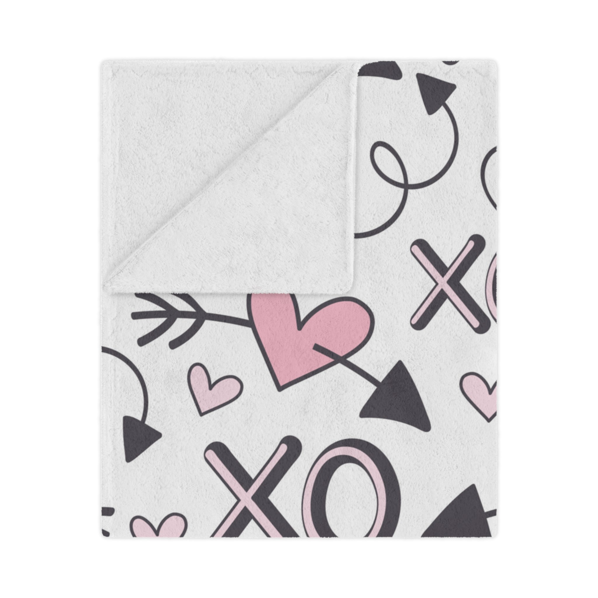 Valentine's Cozy Blanket Soft Valentines Blanket Gift for Valentine's Day