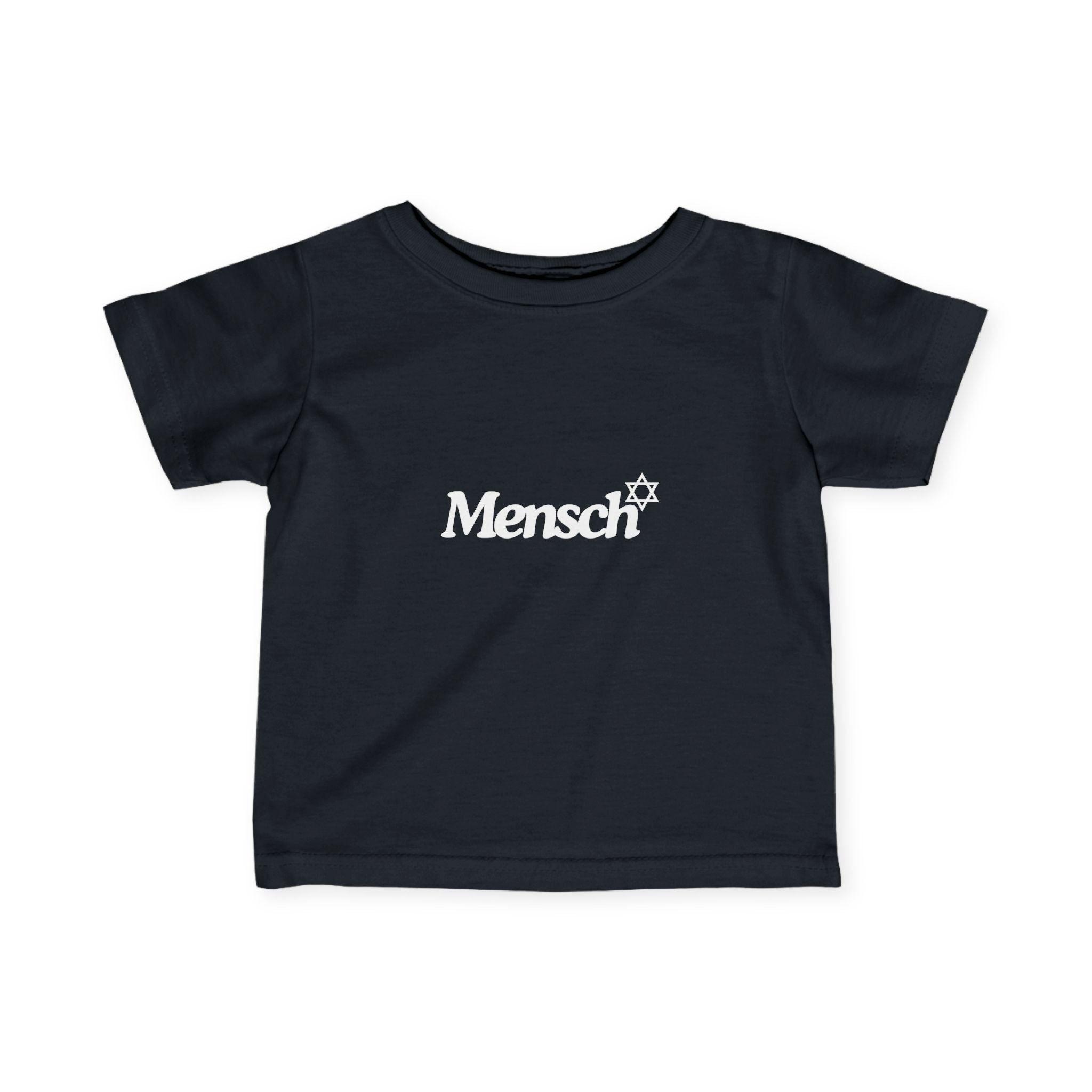 Mensch T-Shirt Toddler Tee, Jewish Baby ClothesMensch Lil Kids Tee Toddler Mensch Jewish Gift