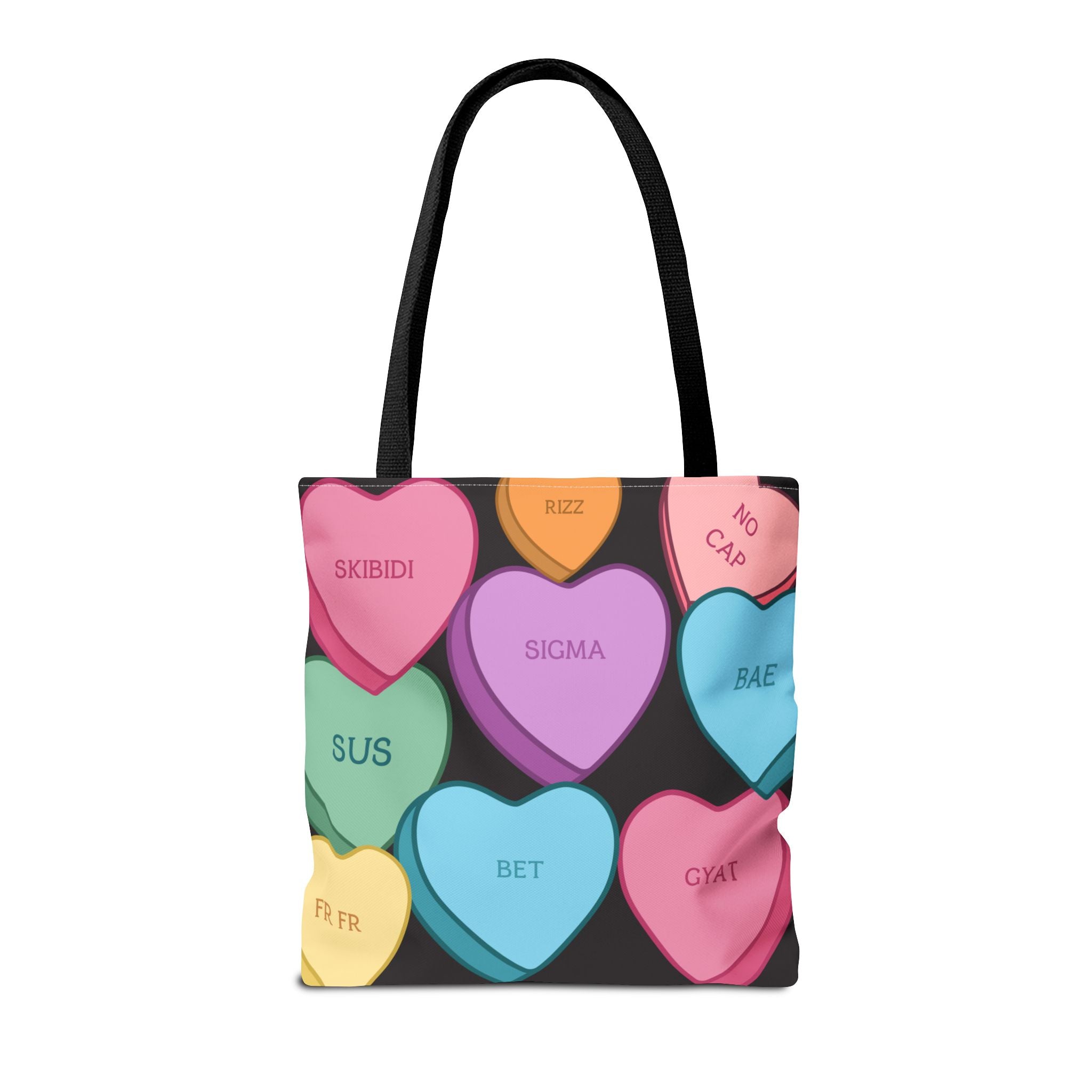 Candy Heart Valentine's Tote Bag