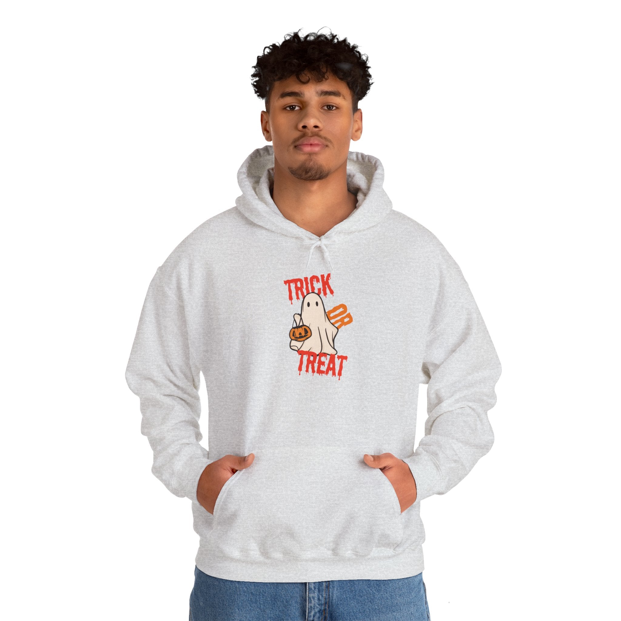 Halloween Hoodie Trick or Treat Halloween Hooded Sweatshirt