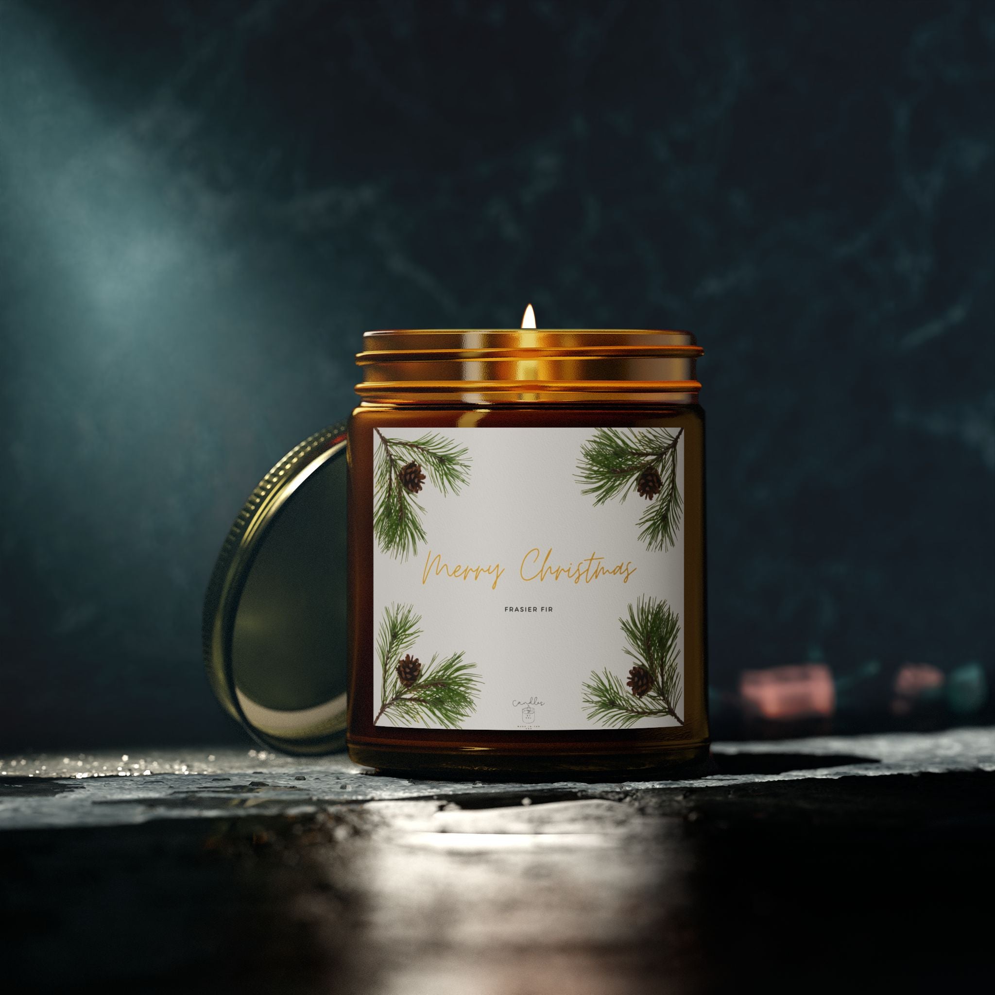 Frasier Fir Candle Pine Tree Candle Christmas Tree Candle