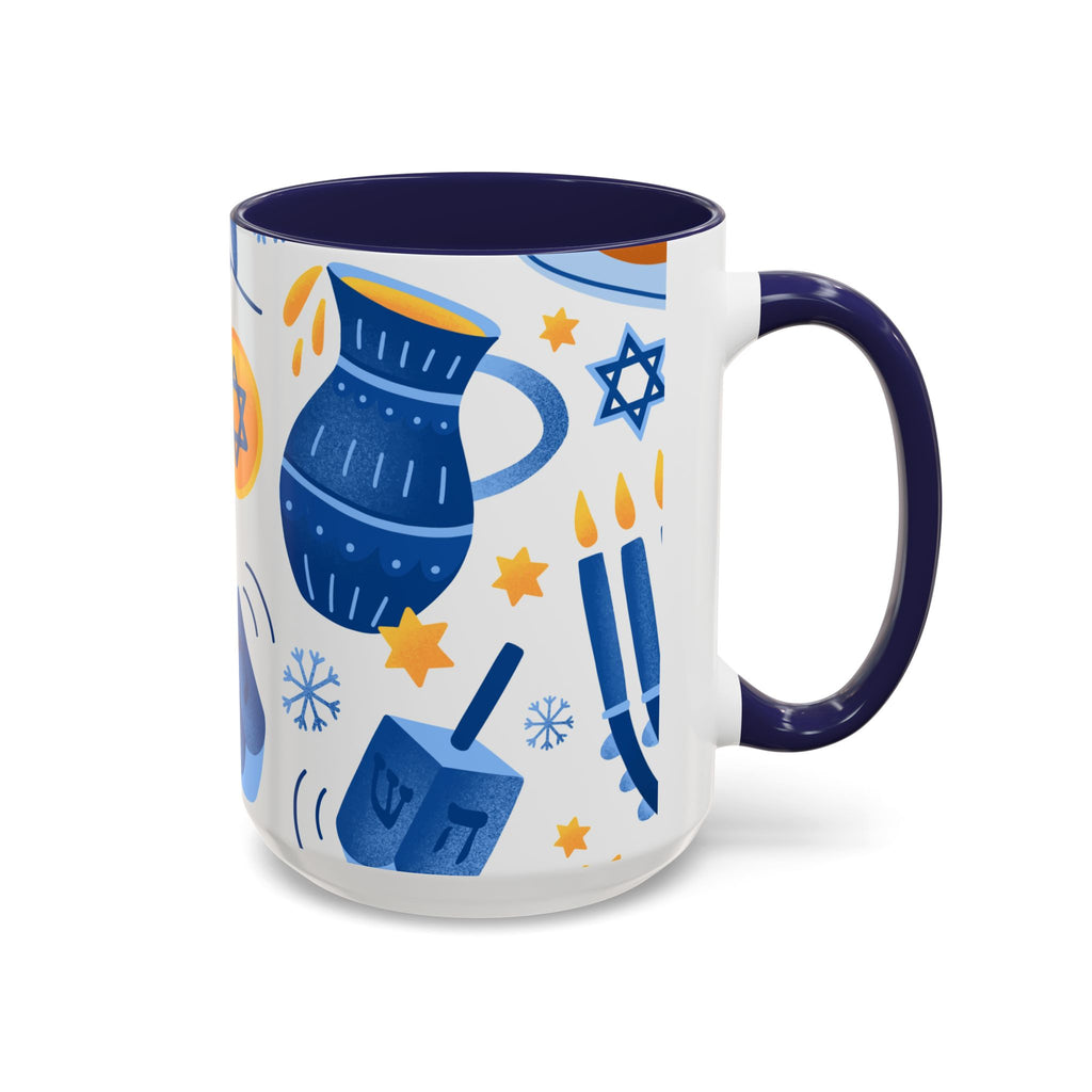 Bubbe's Hanukkah Accent Mug 11 or 15 oz