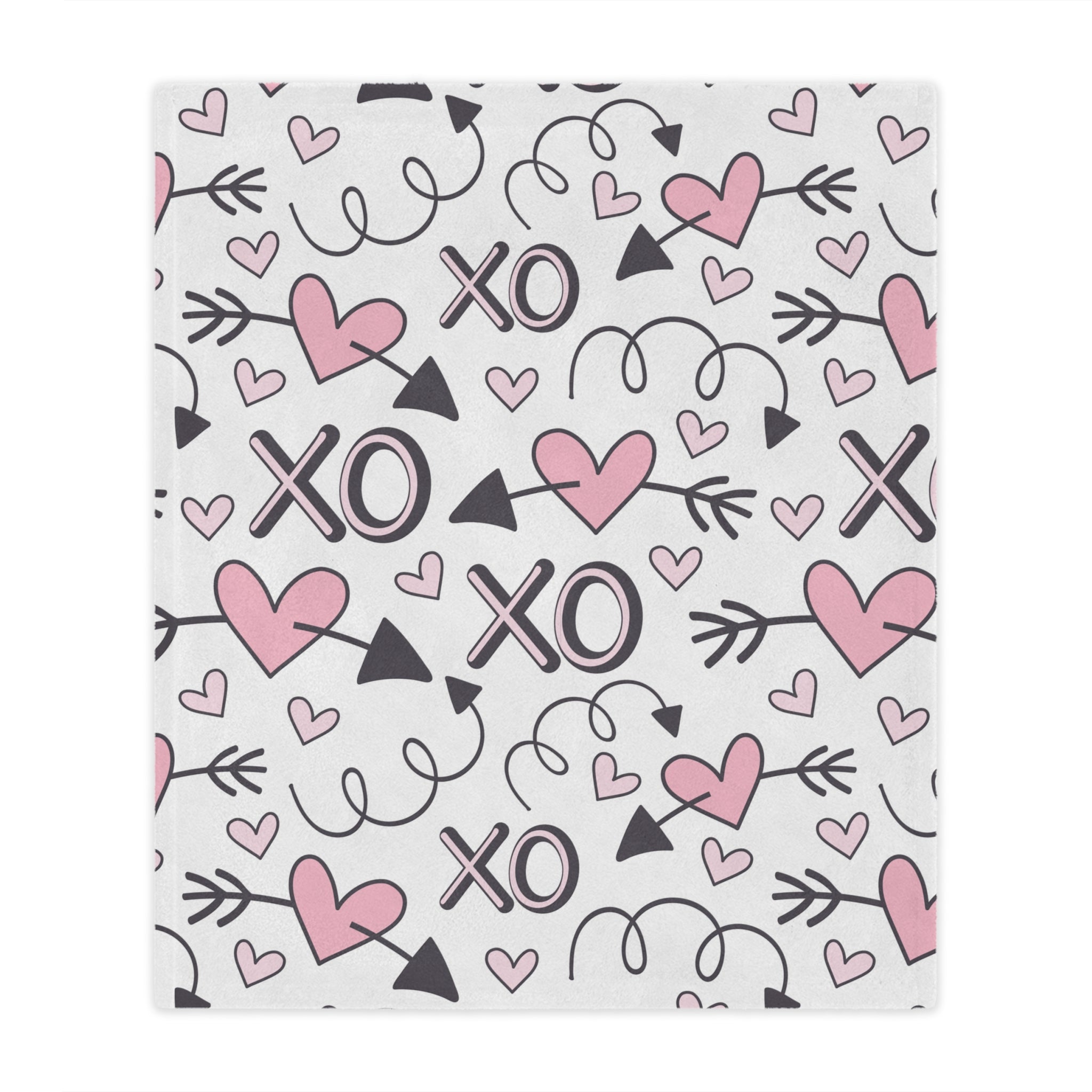 Valentine's Cozy Blanket Soft Valentines Blanket Gift for Valentine's Day