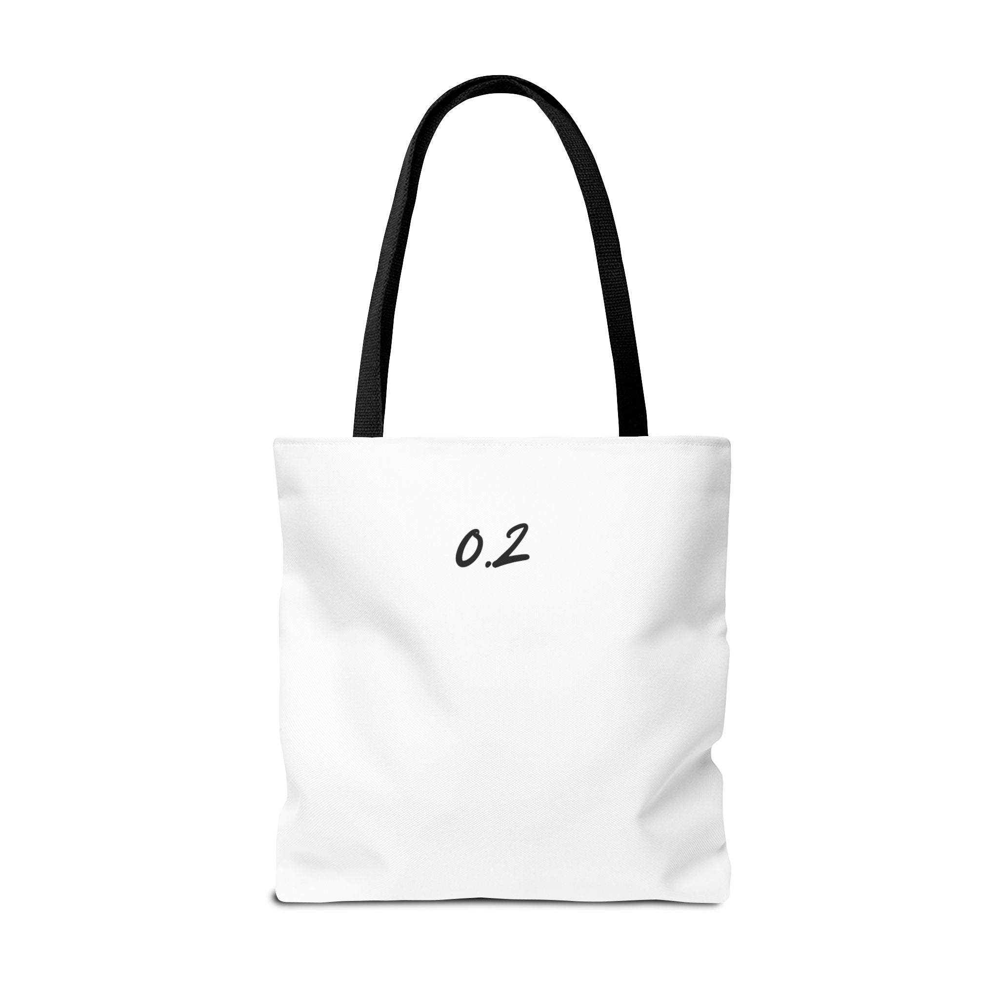 Zero Point Two Large Tote Bag Jewish Identity Tote Bag | Eco-Friendly Bag